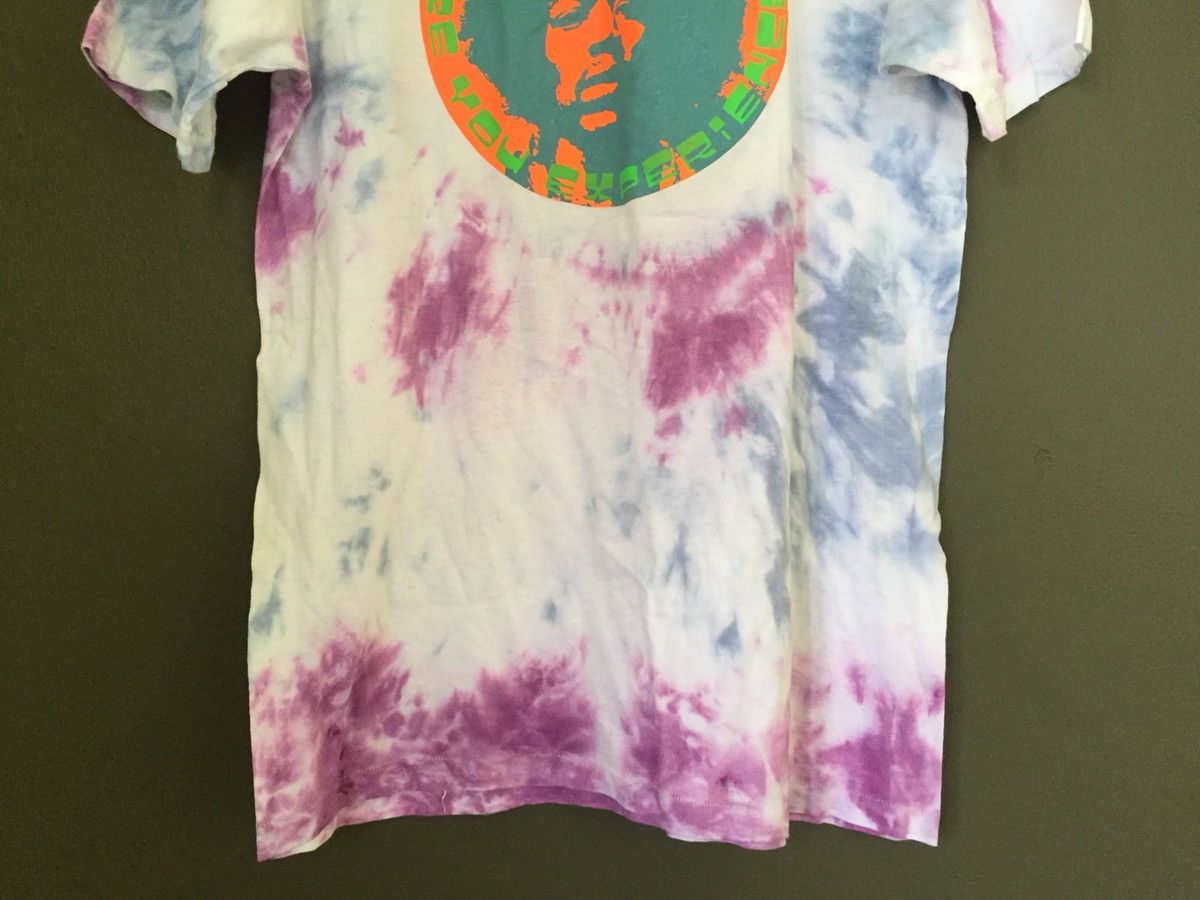 Band Tees × Jimi Hendrix × Vintage VINTAGE JIMI HENDRIX TIE DYE TSHIRT Size US L / EU 52-54 / 3 - 4 Thumbnail