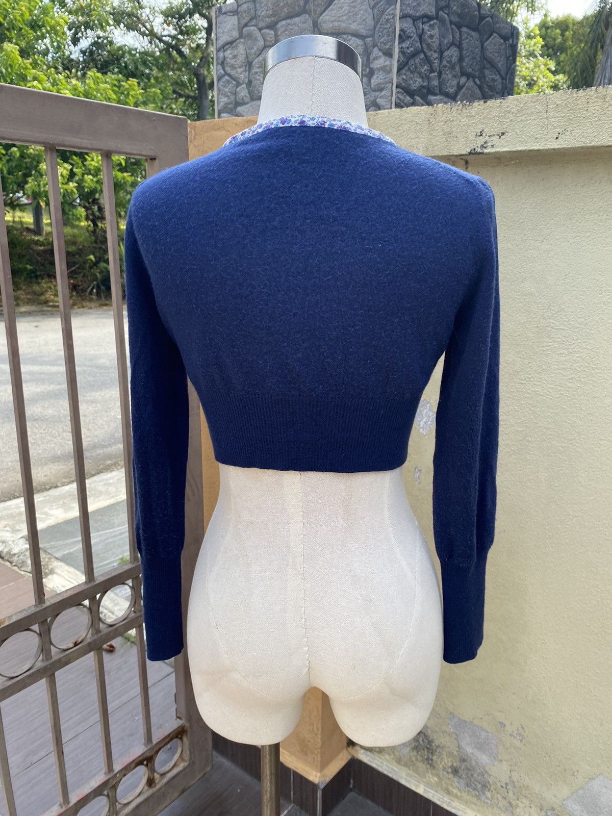Vivienne Westwood vintage blue cardigan Size M / US 6-8 / IT 42-44 - 4 Thumbnail