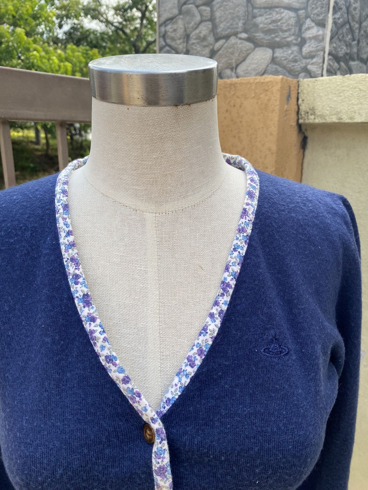 Vivienne Westwood vintage blue cardigan Size M / US 6-8 / IT 42-44 - 2 Thumbnail