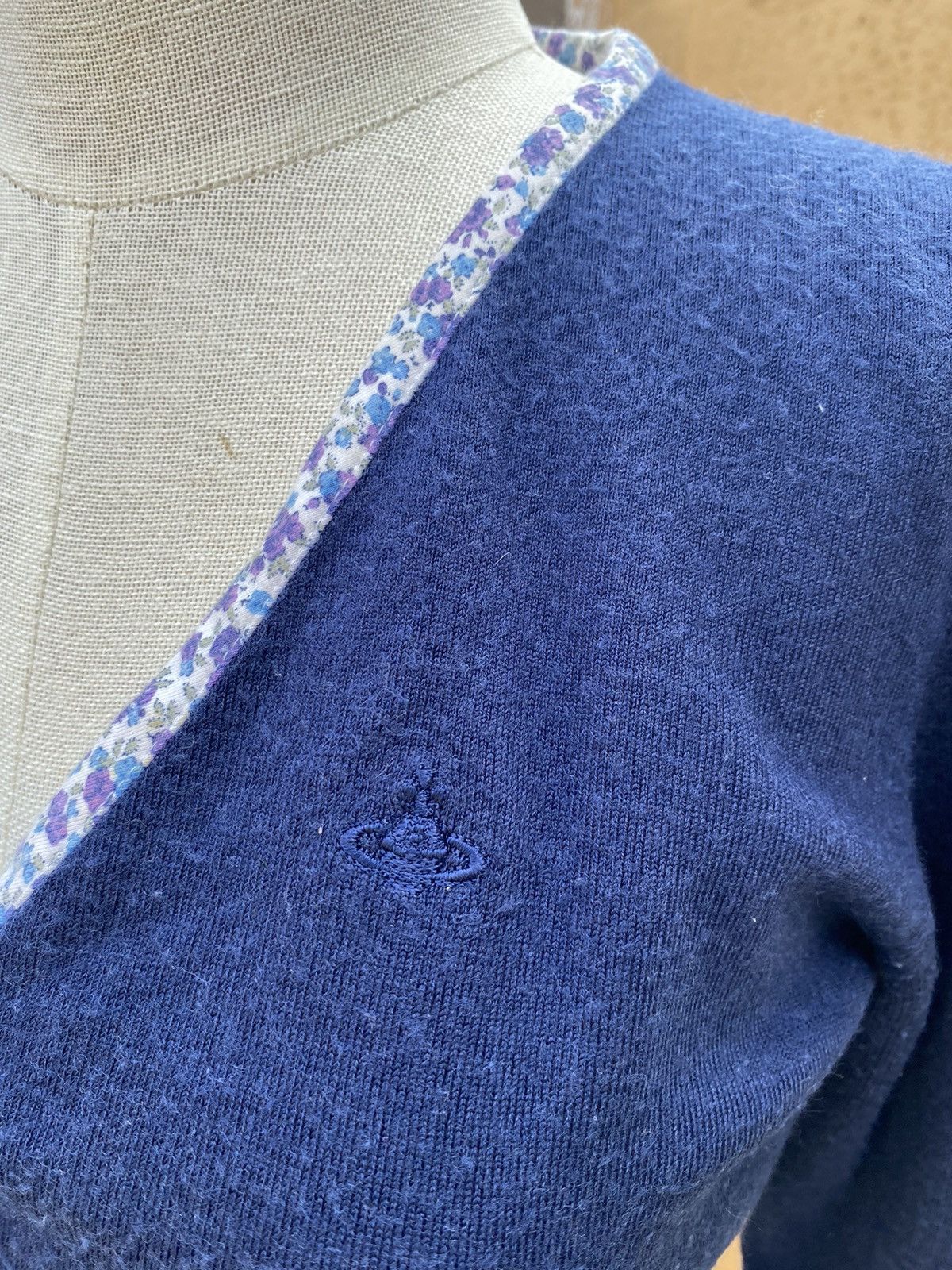 Vivienne Westwood vintage blue cardigan Size M / US 6-8 / IT 42-44 - 3 Thumbnail