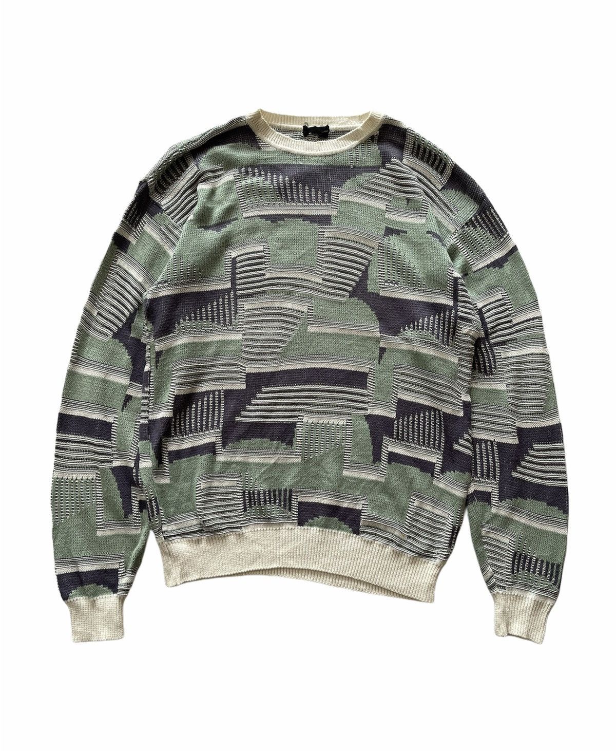 Japanese Brand CHRISTIAN AUJARD HOMME KNITWEAR Size US M / EU 48-50 / 2 - 1 Thumbnail
