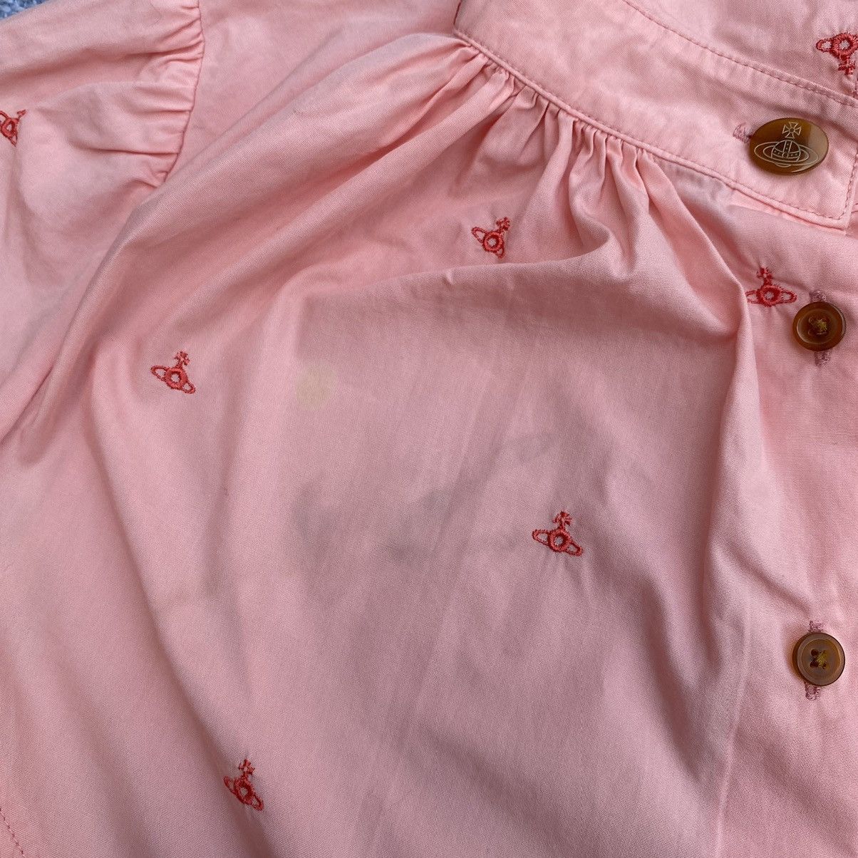 Vivienne Westwood embroided shirt Size L / US 10 / IT 46 - 10 Thumbnail