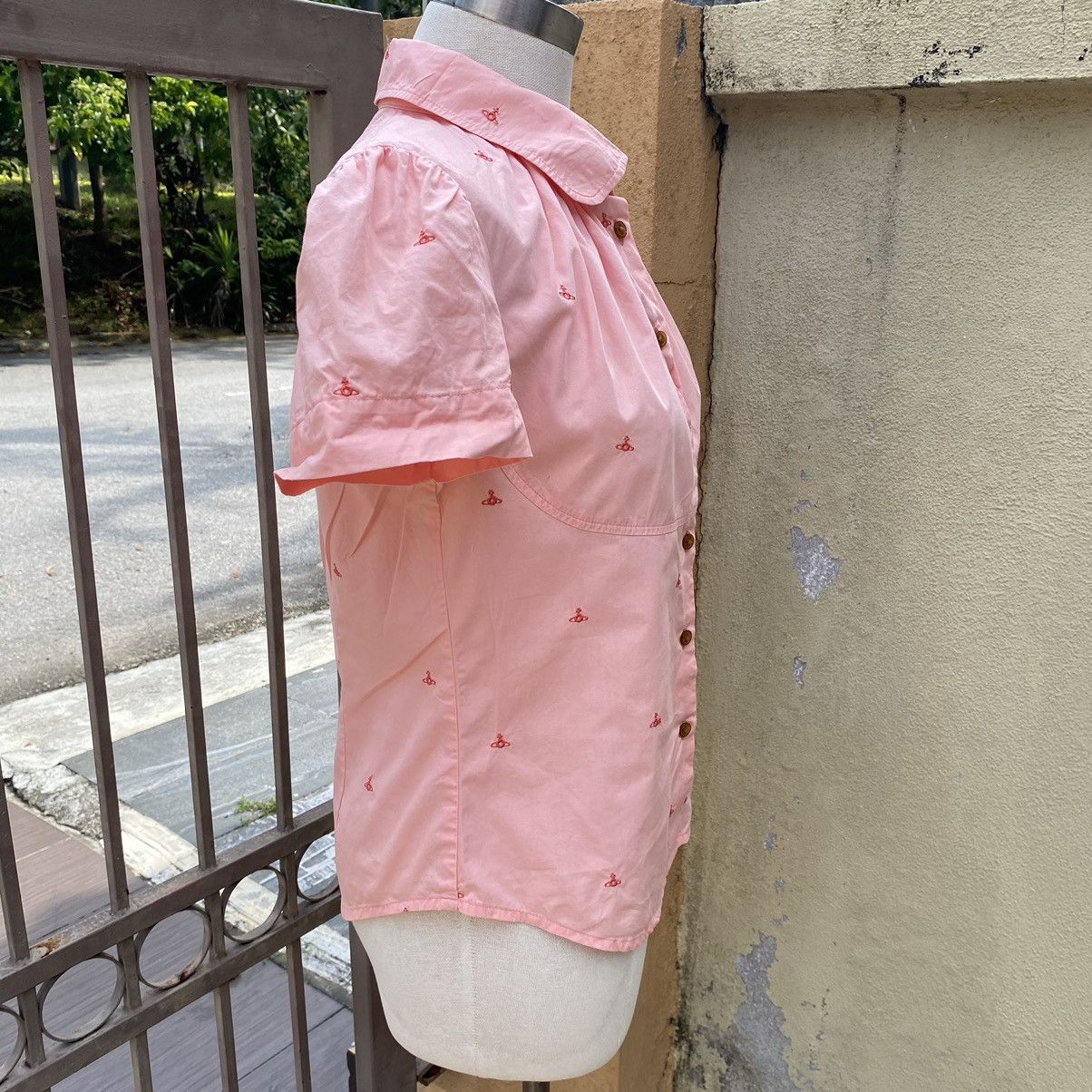 Vivienne Westwood embroided shirt Size L / US 10 / IT 46 - 6 Thumbnail