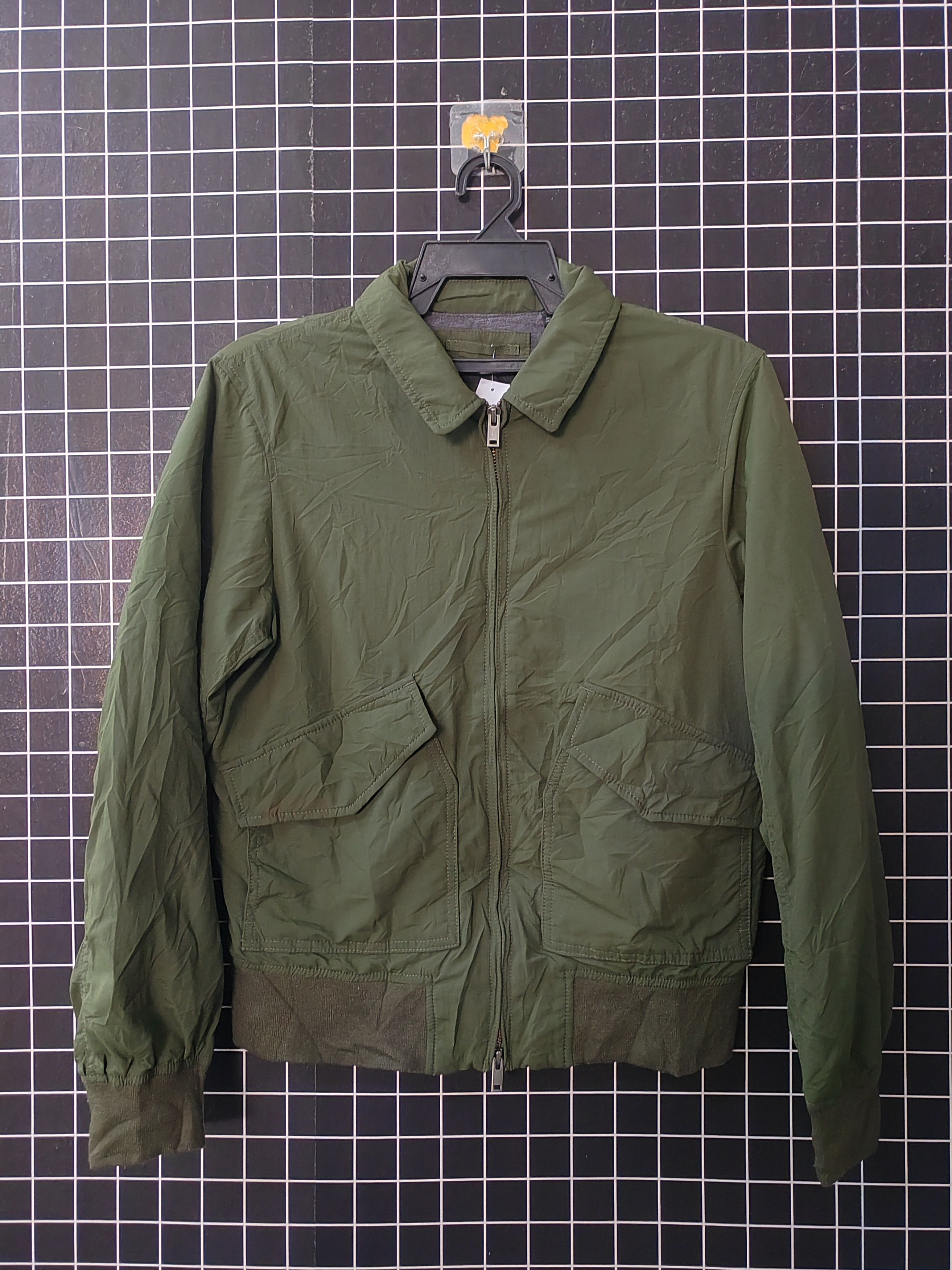 Uniqlo Green Military Colour Uniqlo Jacket Grailed
