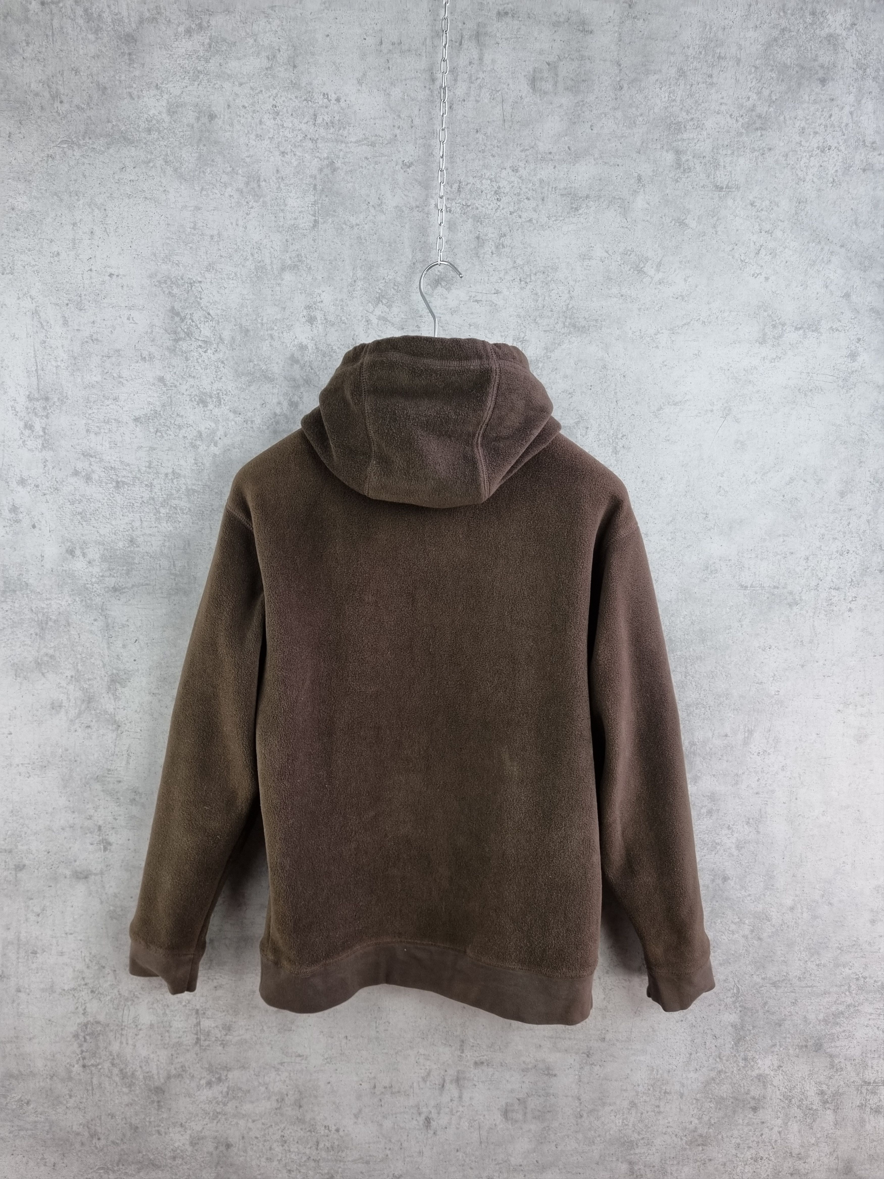 Gap Brown Gap Fleece Hoodie Spellout logo Size US S / EU 44-46 / 1 - 8 Thumbnail
