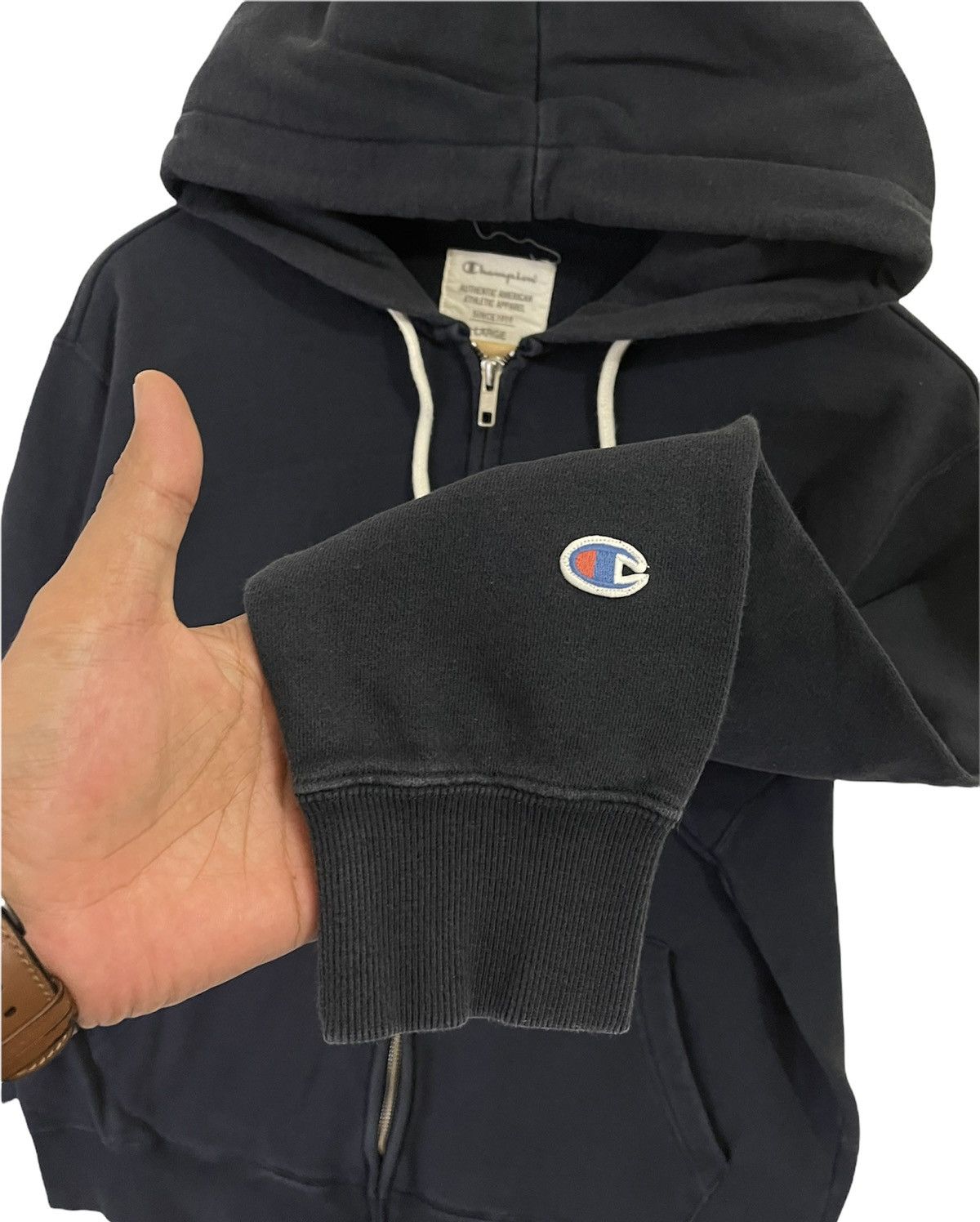 Champion × Vintage champion hoodie activewear streetwear Size US L / EU 52-54 / 3 - 4 Thumbnail