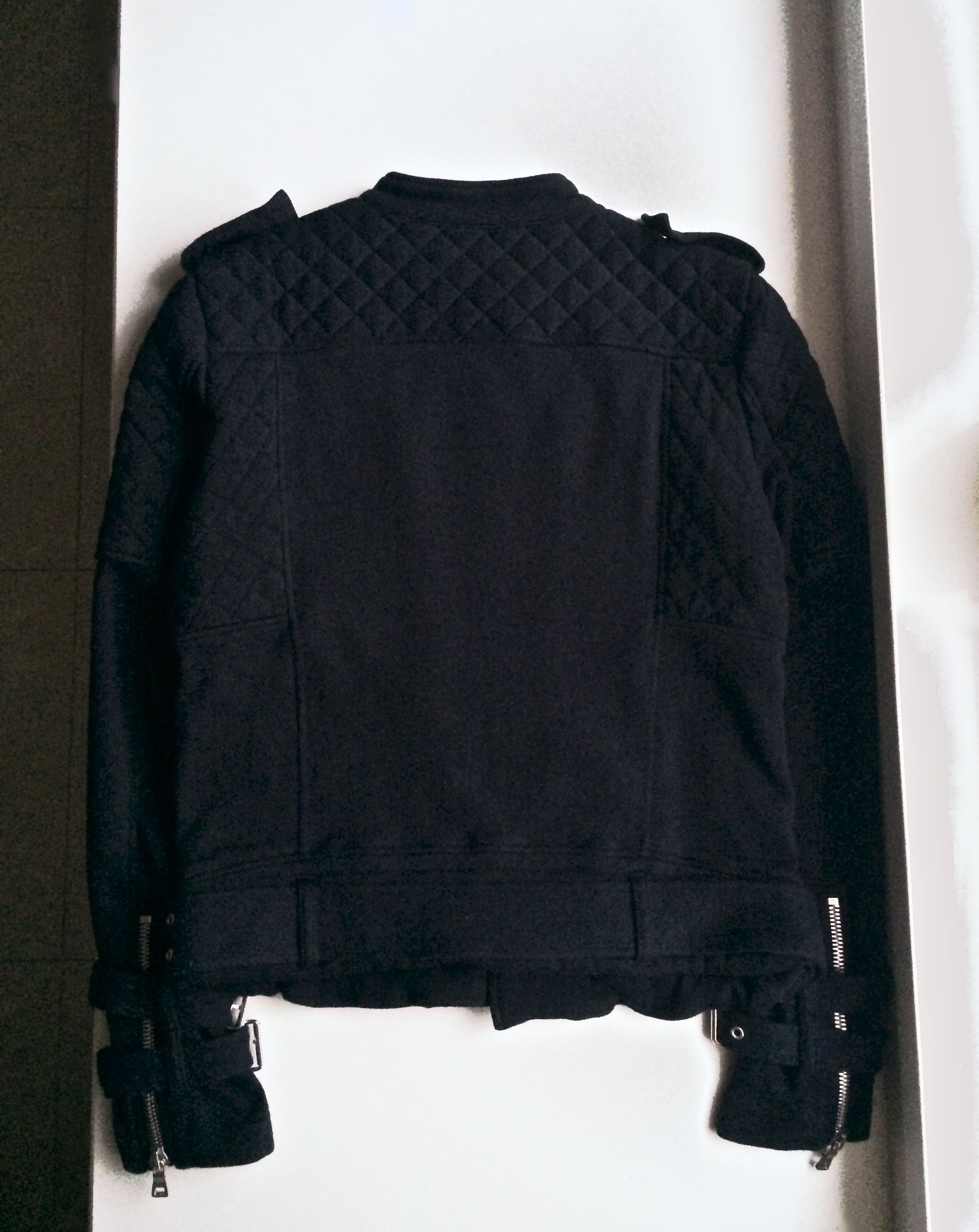 Balmain Quilted Biker Cotton Jacket Size US M / EU 48-50 / 2 - 3 Thumbnail