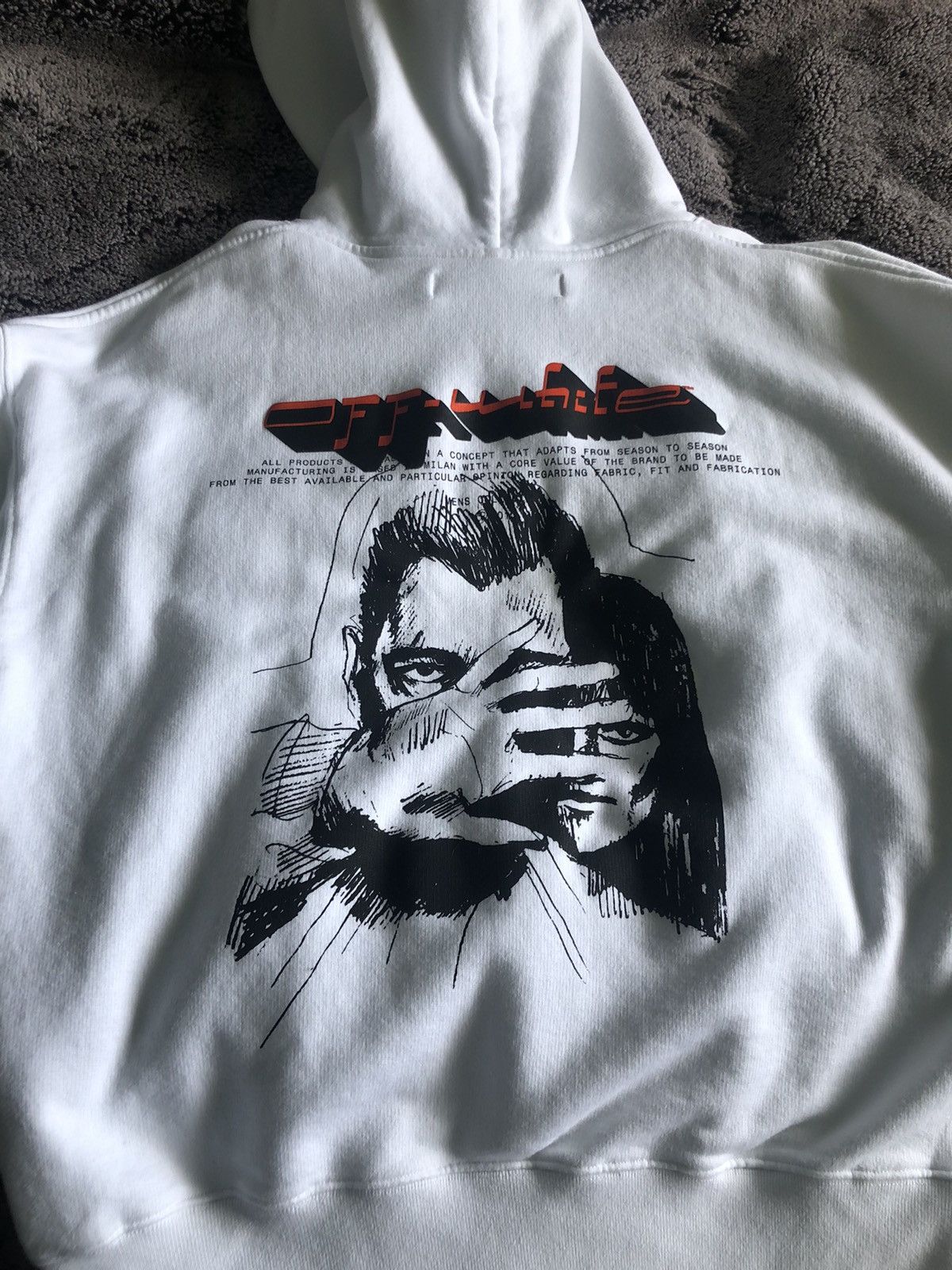 Off-White Off White Mirko Artist Hoodie Size US S / EU 44-46 / 1 - 7 Thumbnail