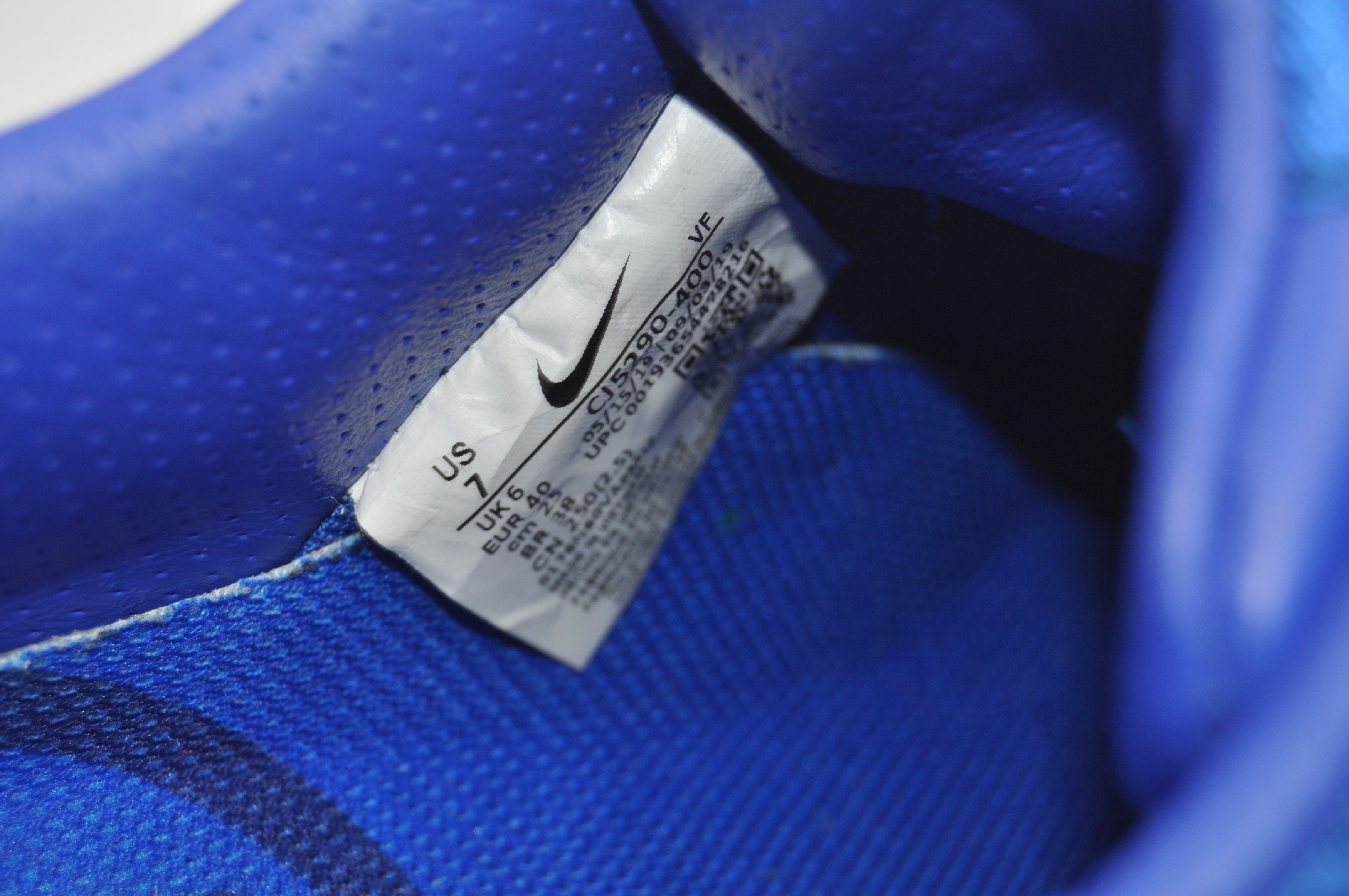 CLOT × Nike Nike - CLOT - F/W 19 - "Blue Silk" Air Force 1 Size US 7 / EU 40 - 8 Thumbnail