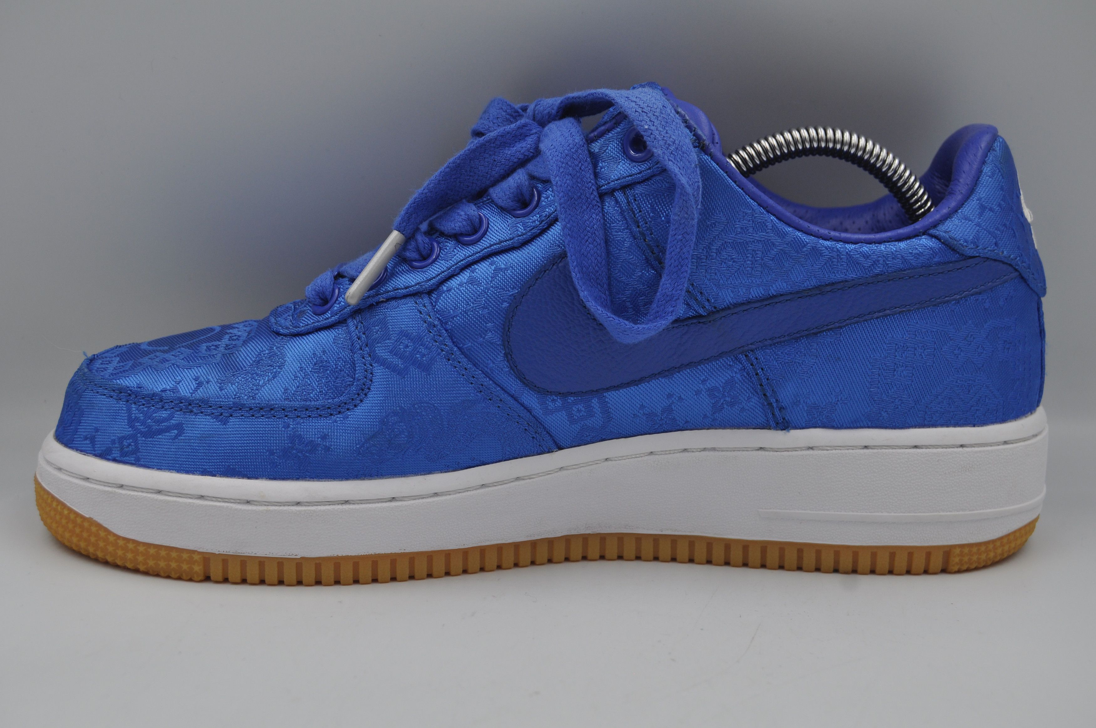 CLOT × Nike Nike - CLOT - F/W 19 - "Blue Silk" Air Force 1 Size US 7 / EU 40 - 3 Thumbnail