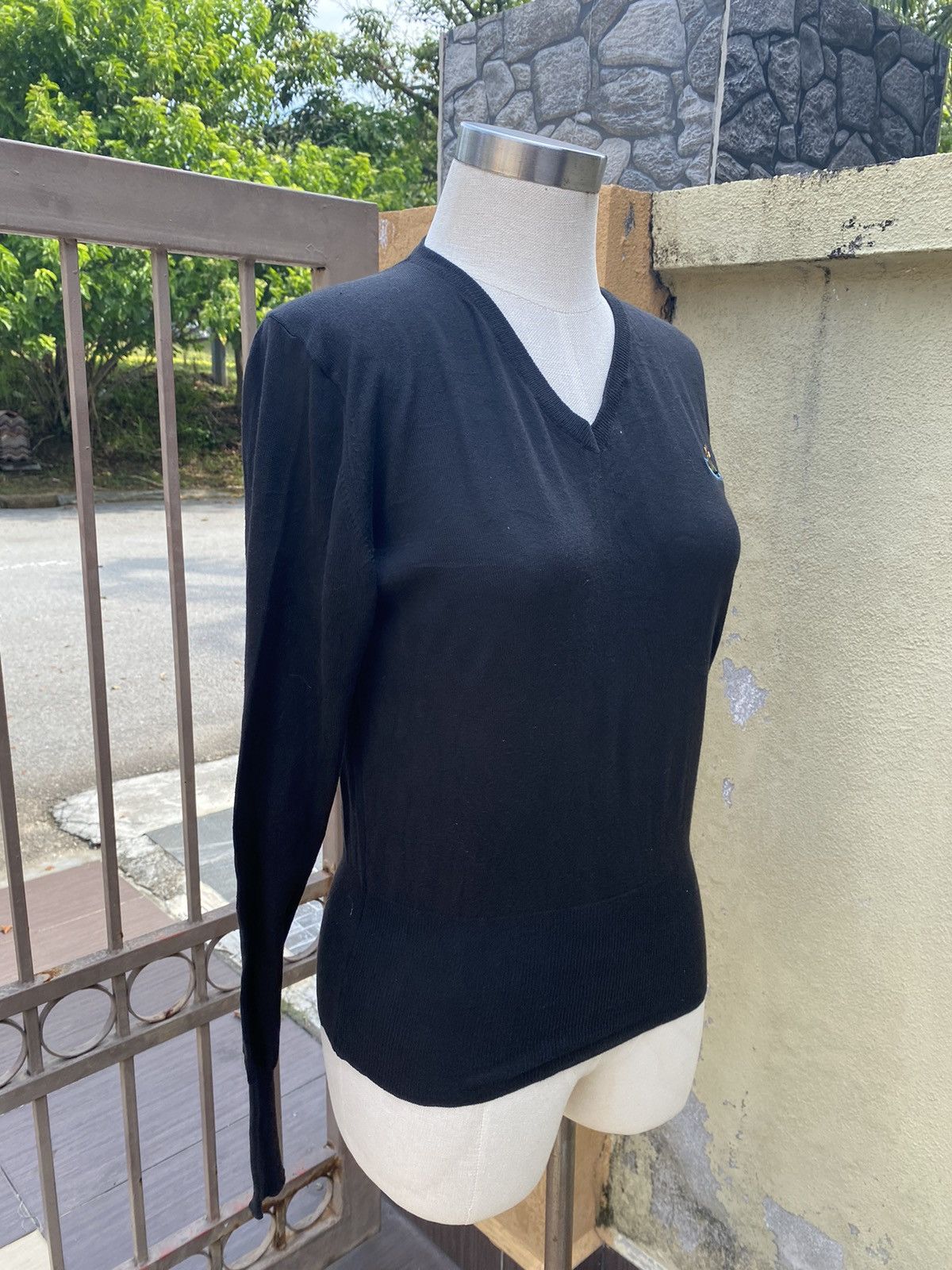 Vintage black jumper Size M / US 6-8 / IT 42-44 - 5 Thumbnail