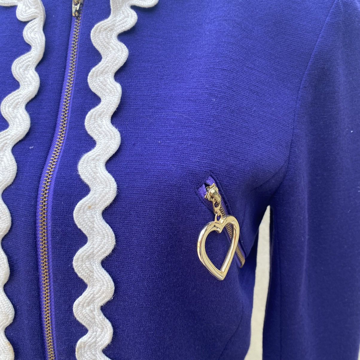 Moschino purple wool jacket Size M / US 6-8 / IT 42-44 - 5 Thumbnail