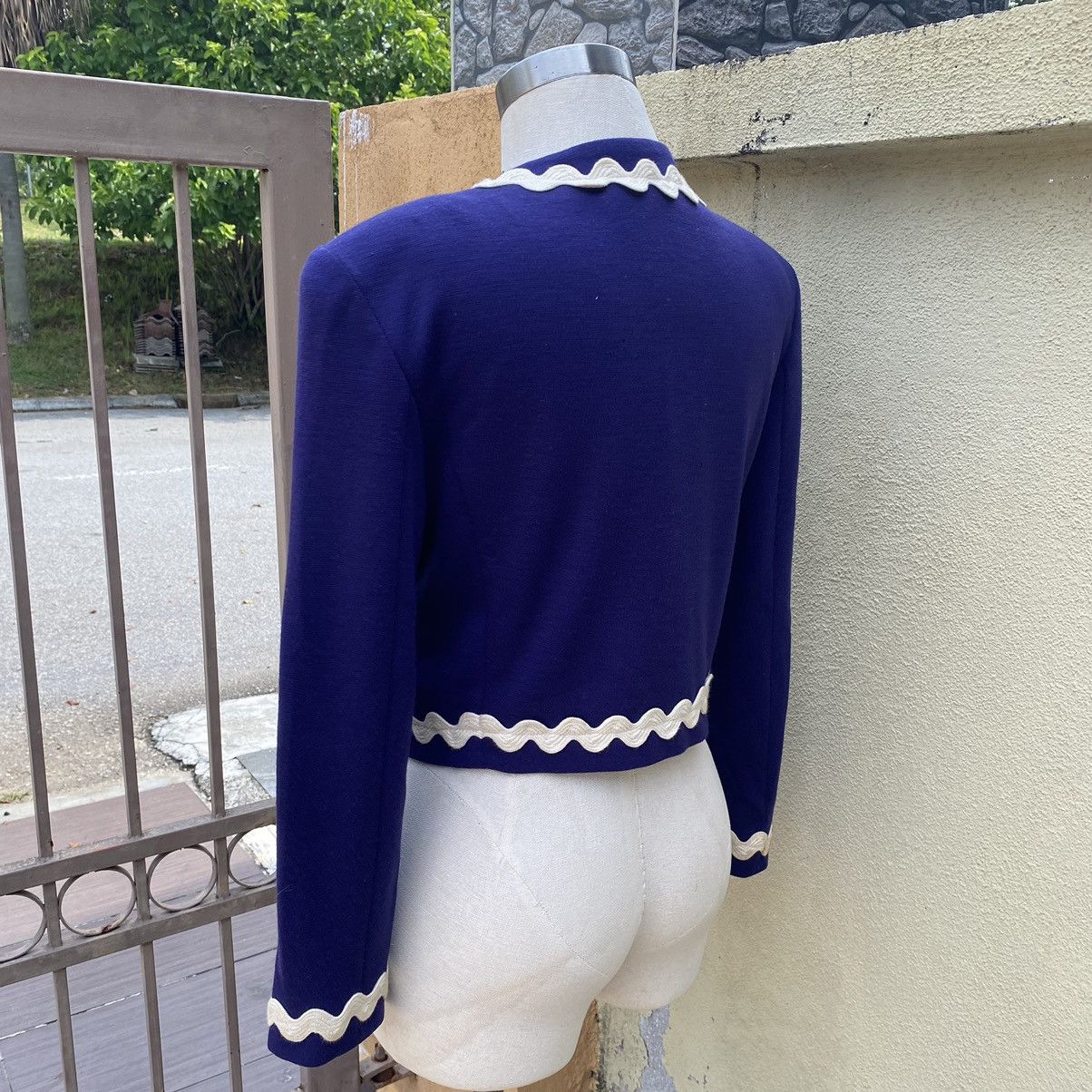 Moschino purple wool jacket Size M / US 6-8 / IT 42-44 - 6 Thumbnail