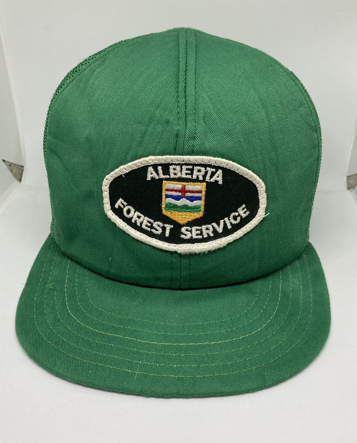 Victory Sportswear Vintage Alberta forest service trucker hat Size ONE SIZE - 2 Thumbnail