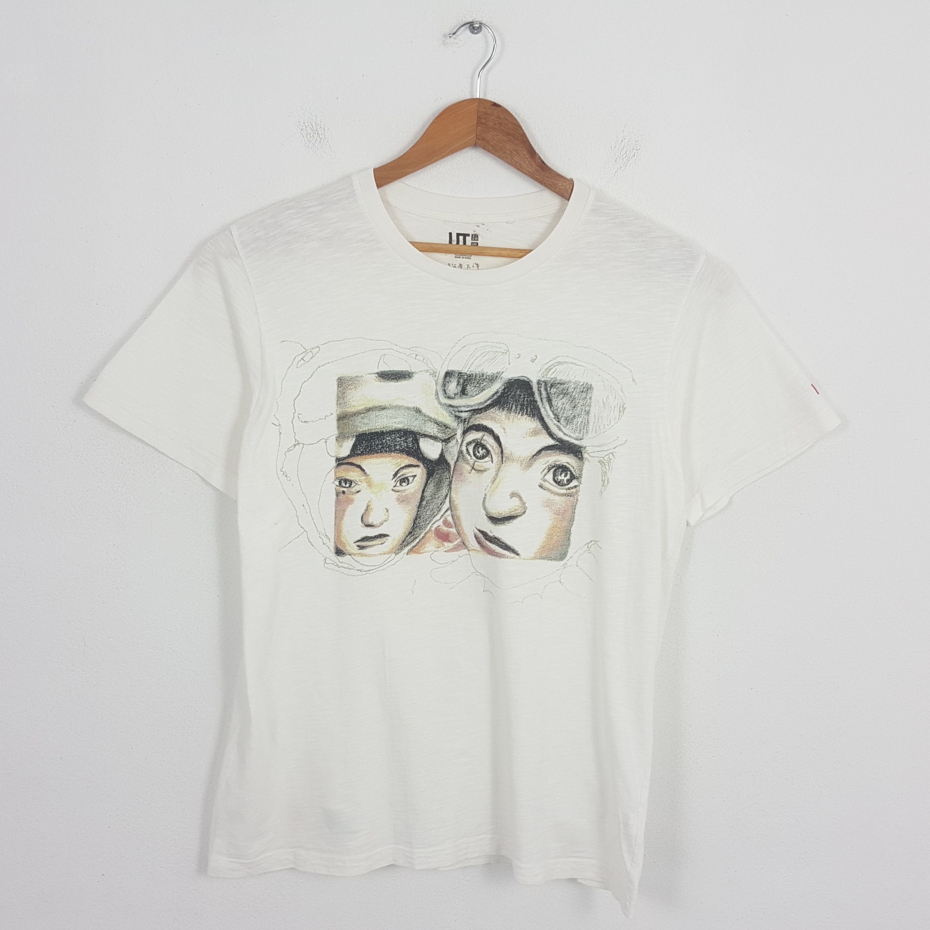 Japanese Brand × Uniqlo × Vintage Vintage TAIYOU MATSUMOTO X Japanese Brand Art Anime T-Shirt Size US L / EU 52-54 / 3 - 1 Thumbnail