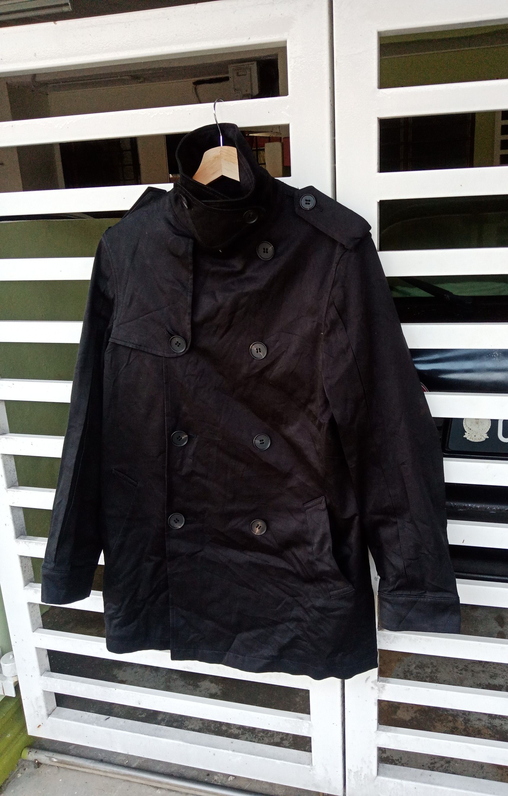 Jean Paul Gaultier Double Breasted Light Coat Size US M / EU 48-50 / 2 - 4 Thumbnail