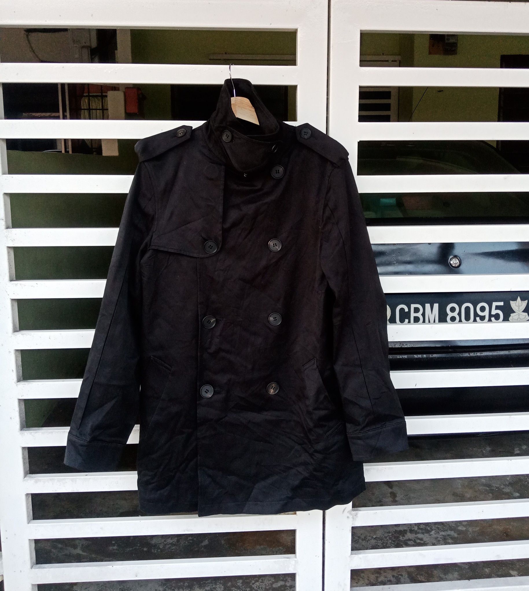 Jean Paul Gaultier Double Breasted Light Coat Size US M / EU 48-50 / 2 - 1 Thumbnail