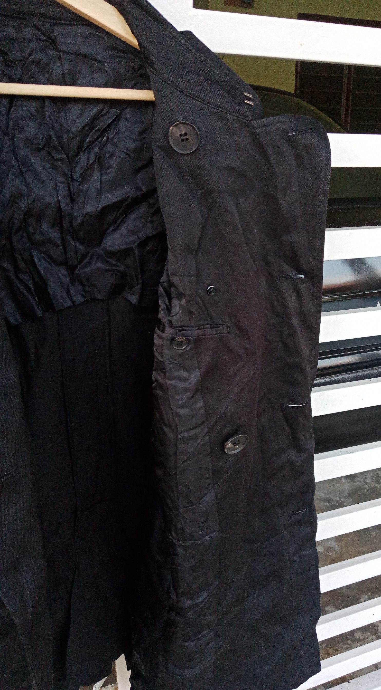 Jean Paul Gaultier Double Breasted Light Coat Size US M / EU 48-50 / 2 - 7 Thumbnail