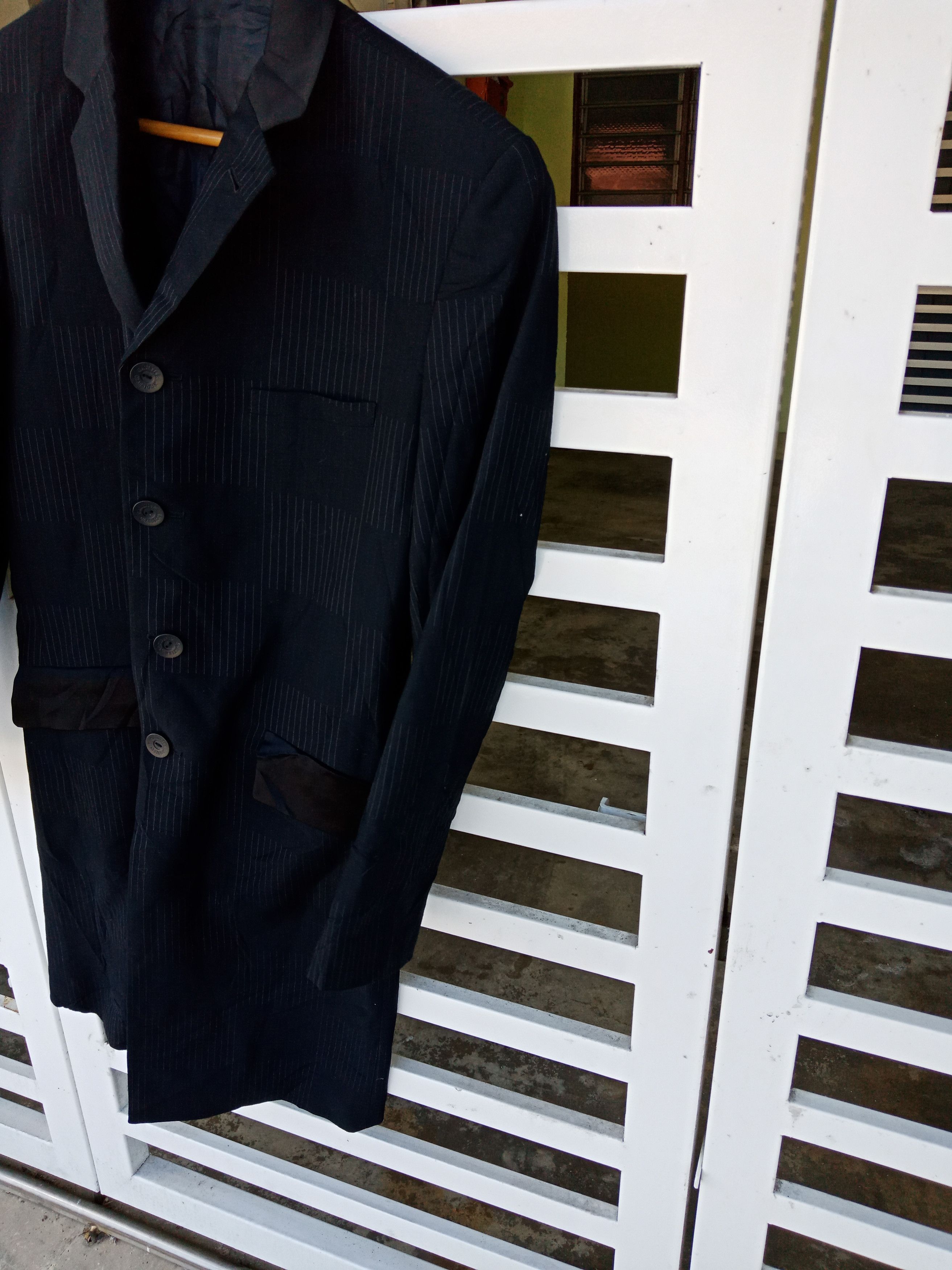 Jean Paul Gaultier Jean Paul Gaultier Patchwoods Long Coat Size US M / EU 48-50 / 2 - 6 Thumbnail