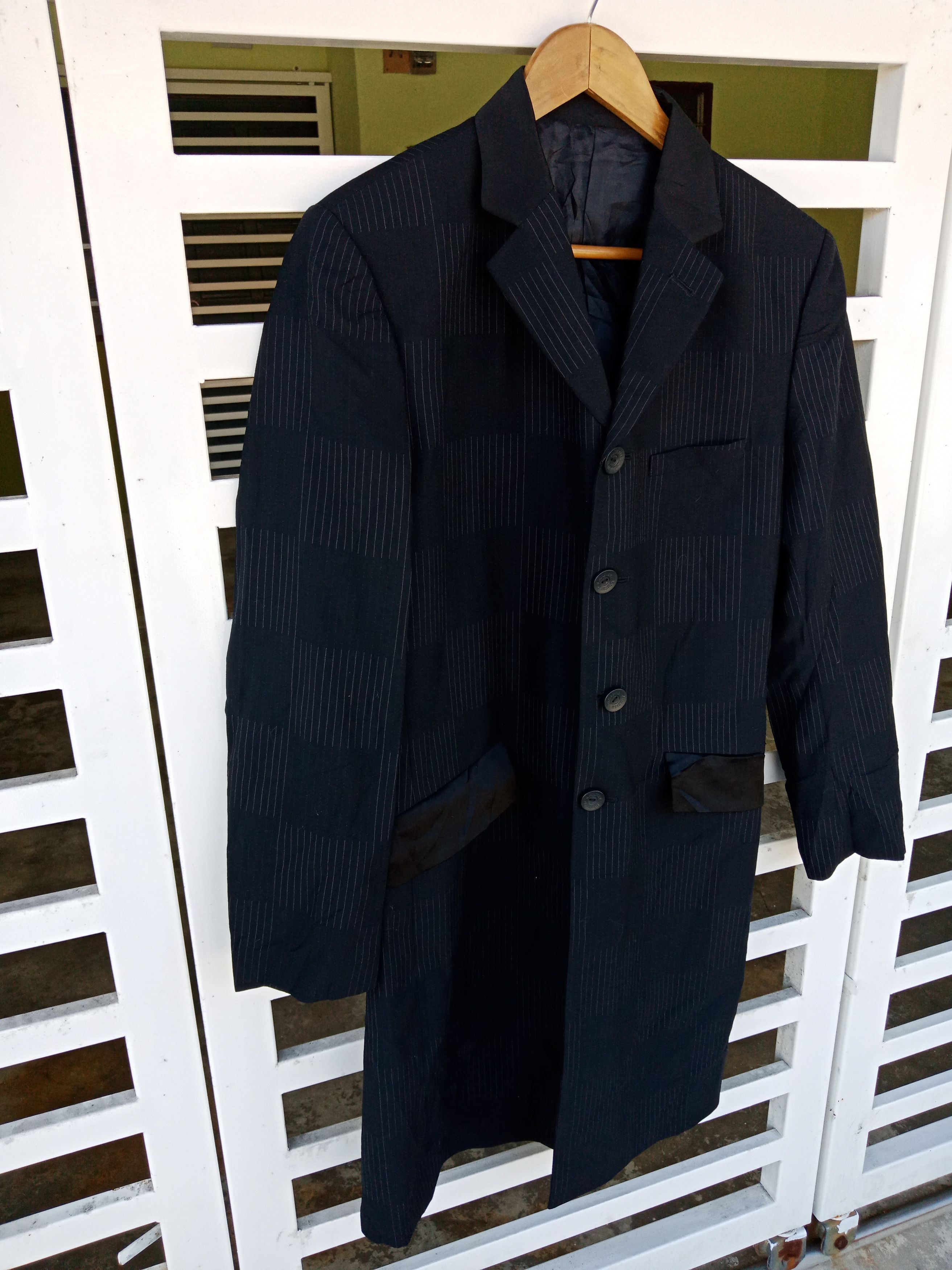 Jean Paul Gaultier Jean Paul Gaultier Patchwoods Long Coat Size US M / EU 48-50 / 2 - 5 Thumbnail