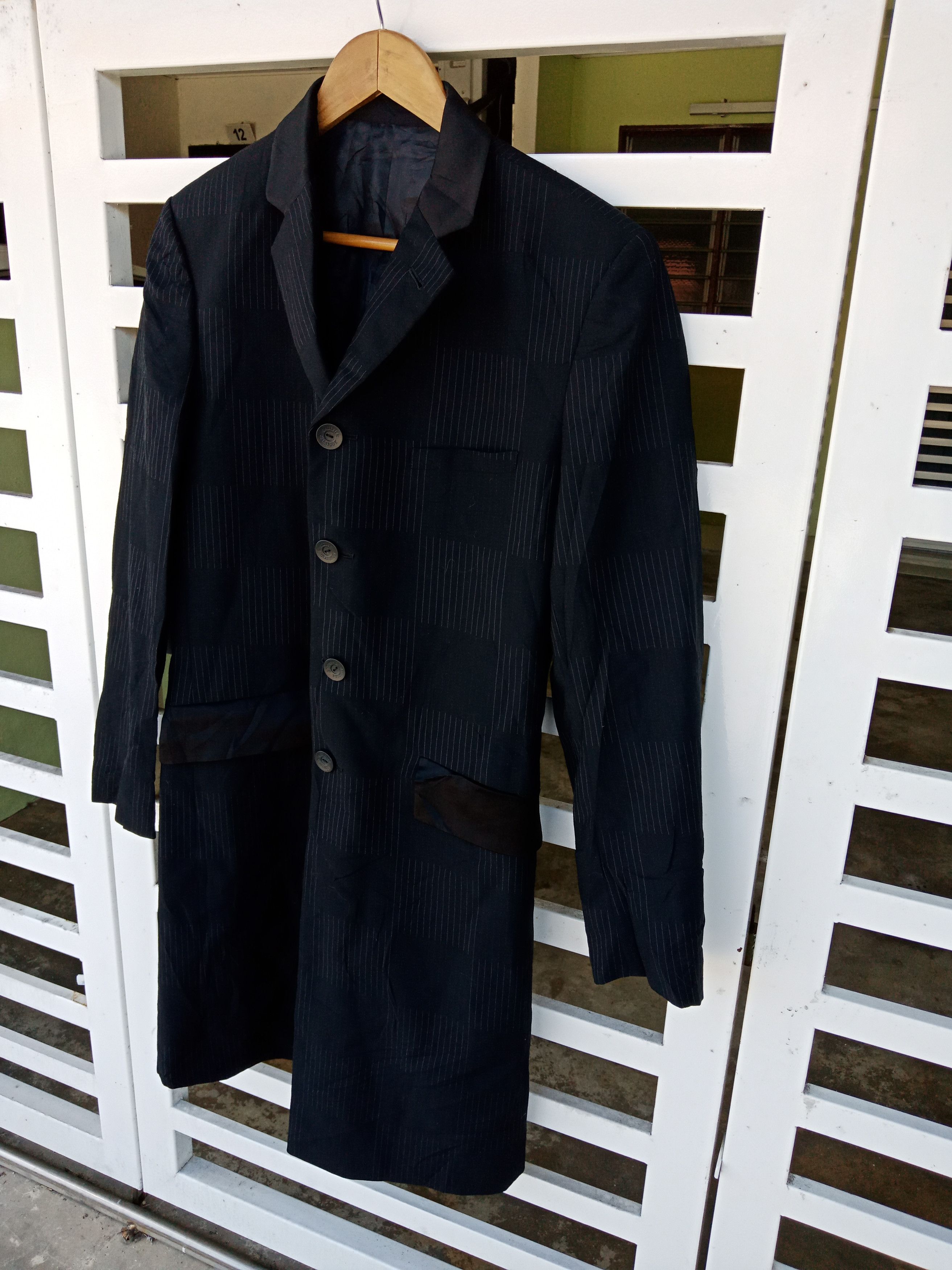 Jean Paul Gaultier Jean Paul Gaultier Patchwoods Long Coat Size US M / EU 48-50 / 2 - 4 Thumbnail