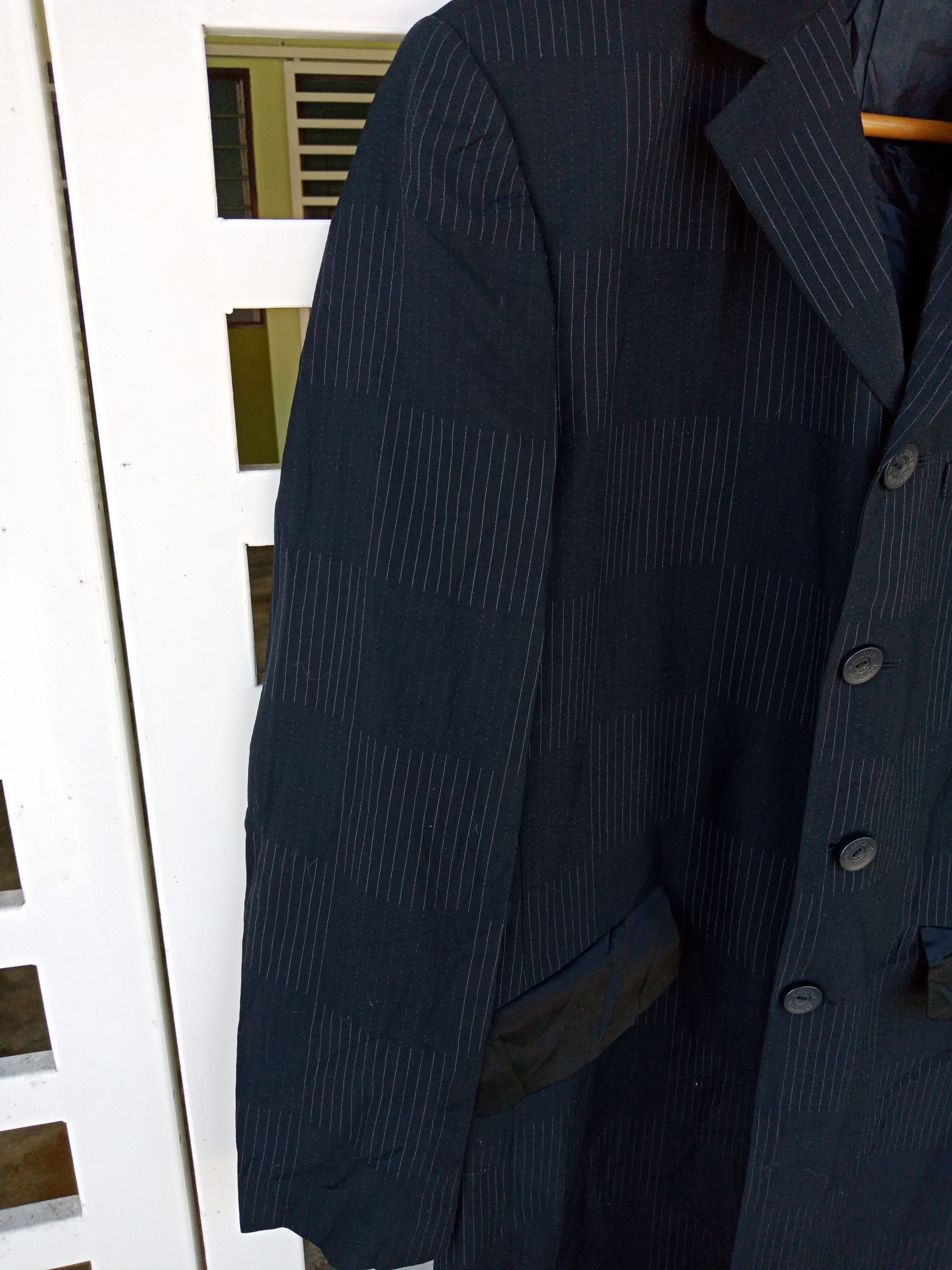 Jean Paul Gaultier Jean Paul Gaultier Patchwoods Long Coat Size US M / EU 48-50 / 2 - 8 Thumbnail