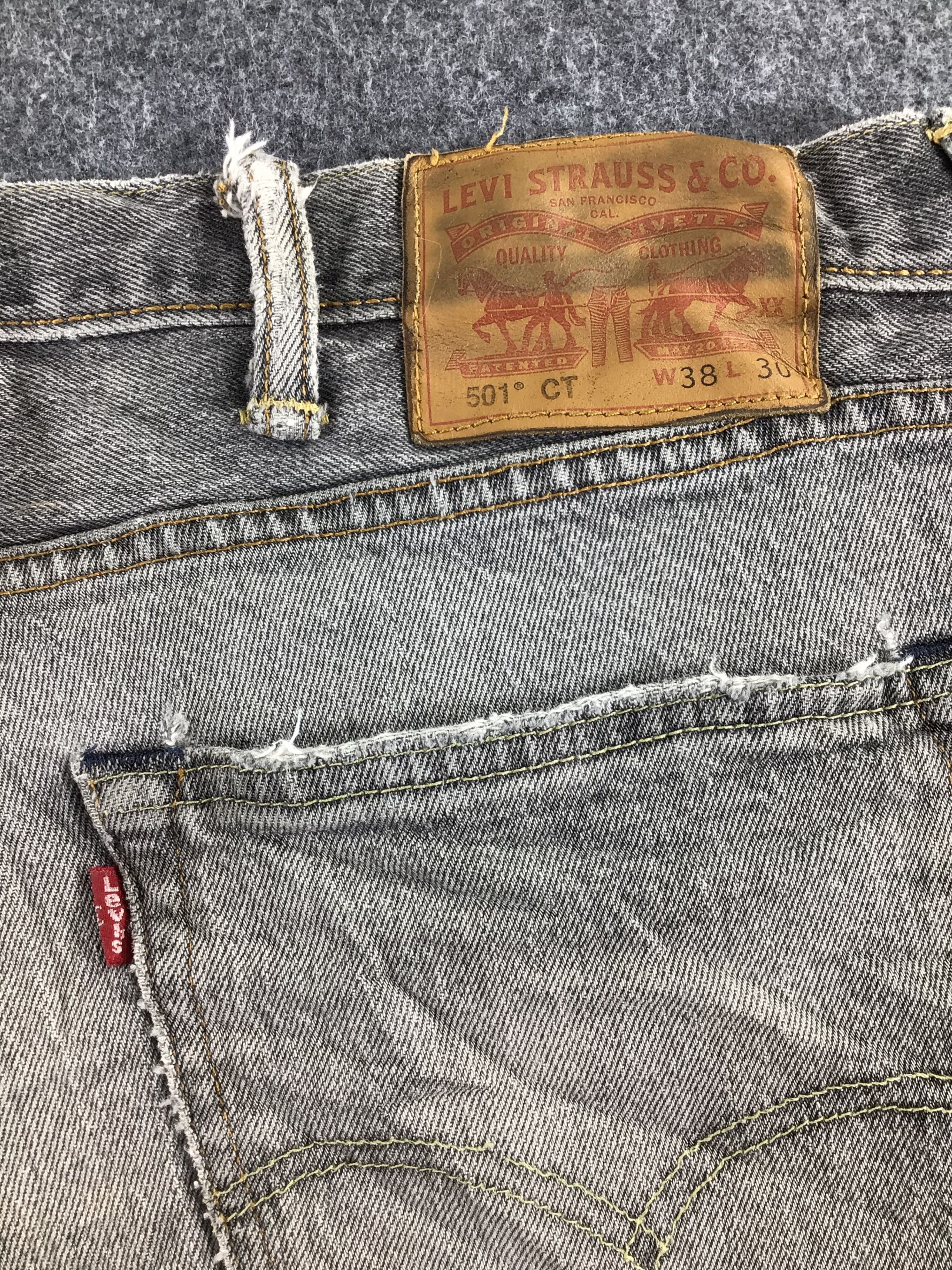 Levi's Levis 501 Jeans Faded Black Levi's Size US 40 / EU 56 - 6 Thumbnail