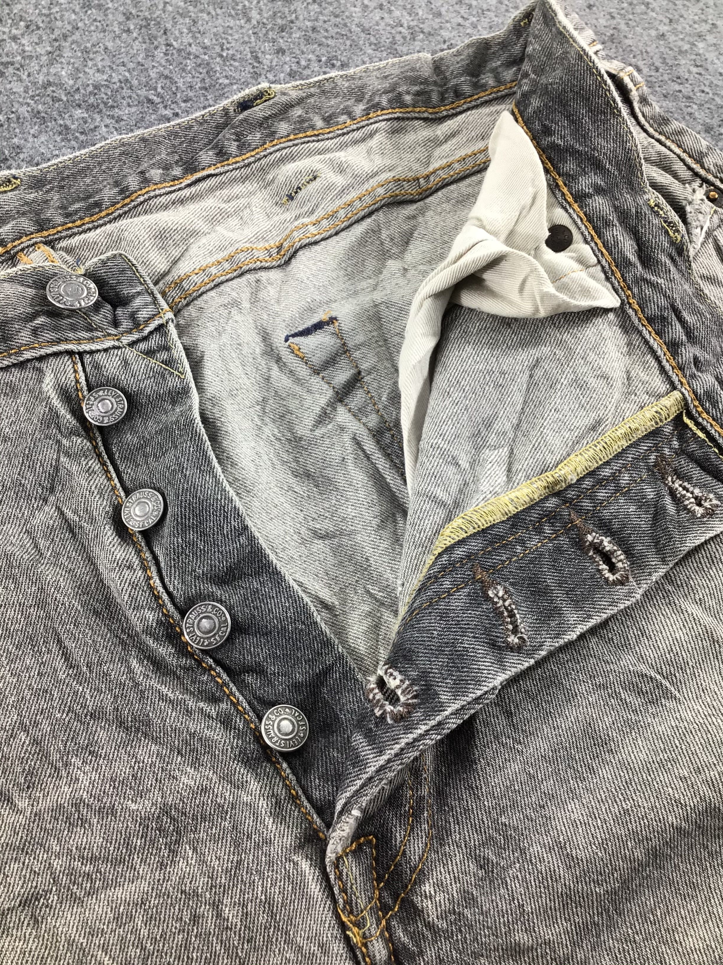 Levi's Levis 501 Jeans Faded Black Levi's Size US 40 / EU 56 - 7 Thumbnail