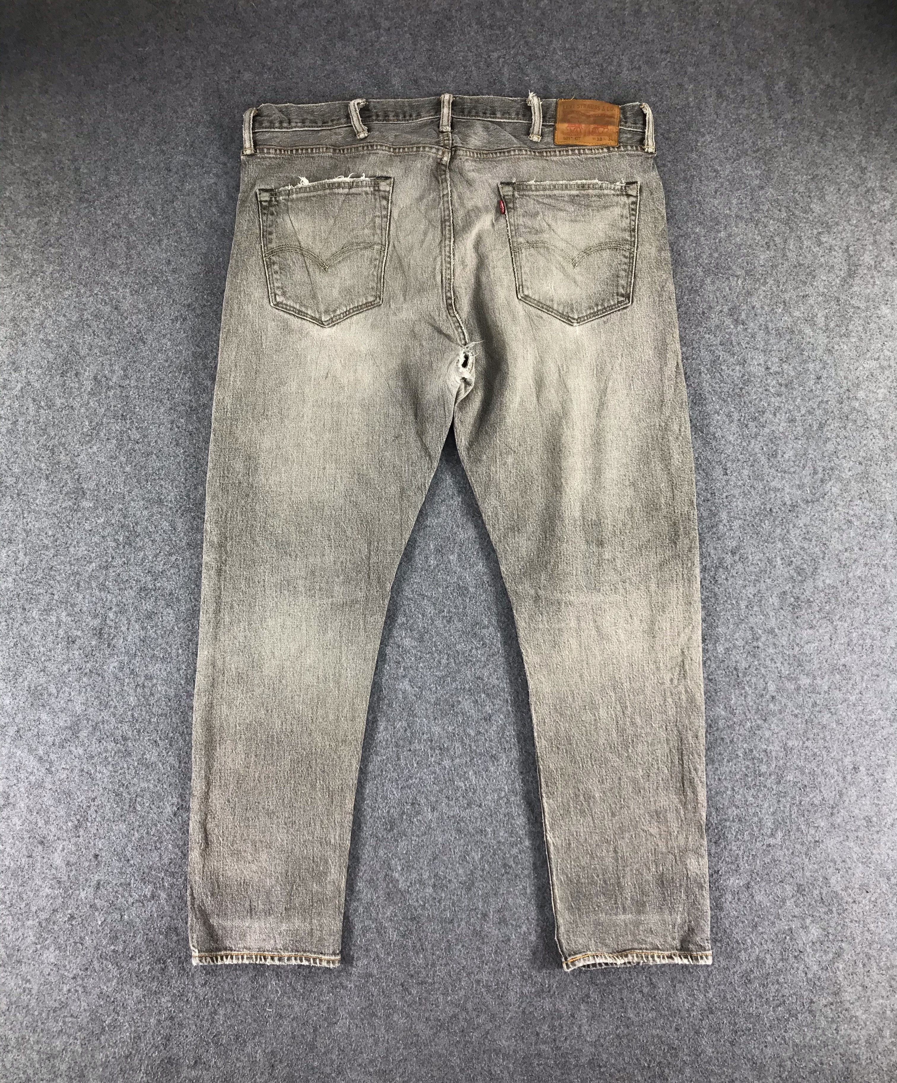 Levi's Levis 501 Jeans Faded Black Levi's Size US 40 / EU 56 - 2 Thumbnail
