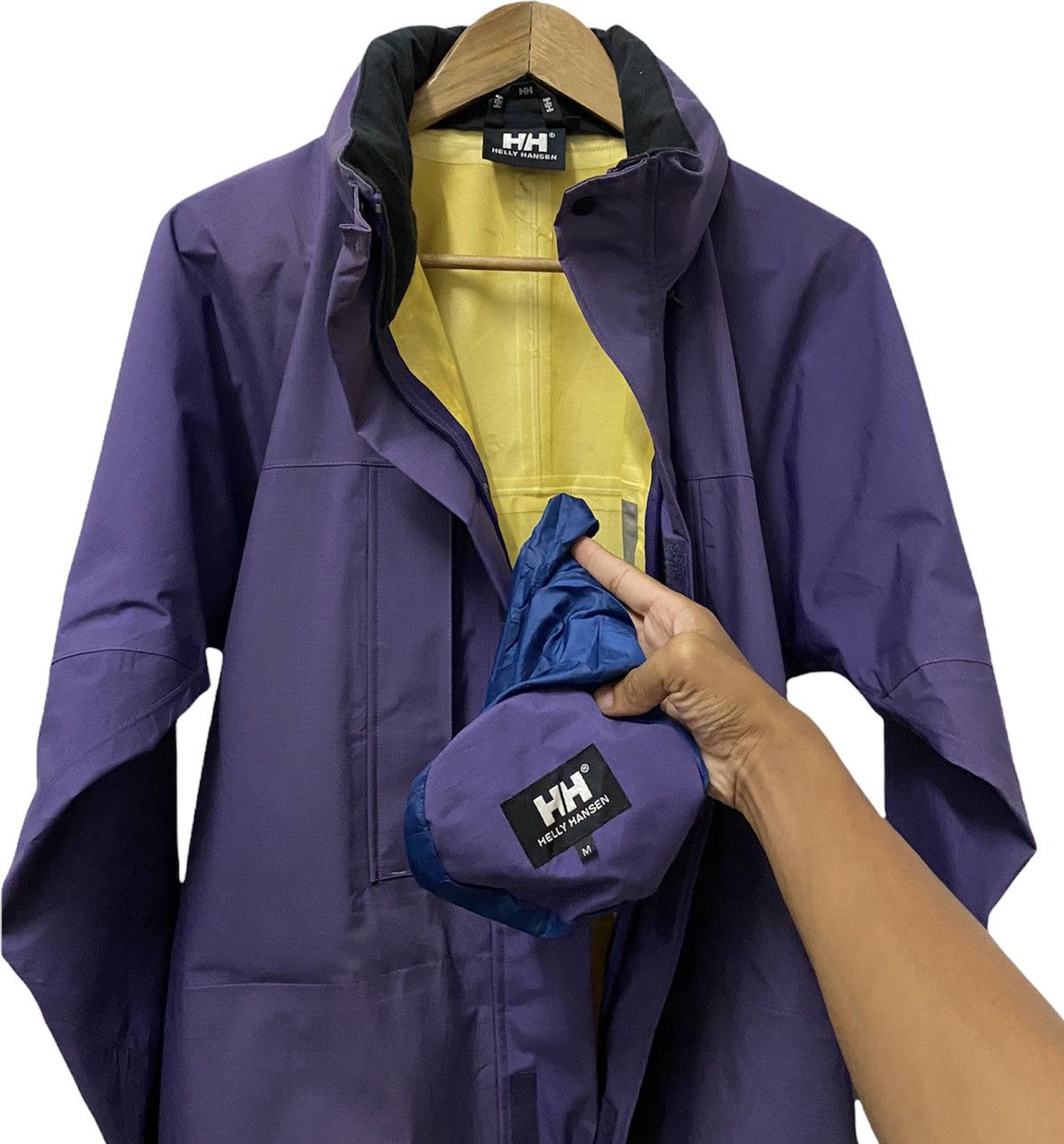 Japanese Brand 🔥RARE PURPLE HELLY HANSEN GORE-TEX BLOCKTECH NYLON JACKET Size US M / EU 48-50 / 2 - 3 Thumbnail
