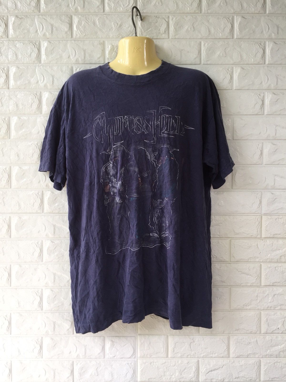 Band Tees × Vintage VINTAGE CYPRESS HILL HIP HOP RAPPER TSHIRT Size US XL / EU 56 / 4 - 1 Thumbnail