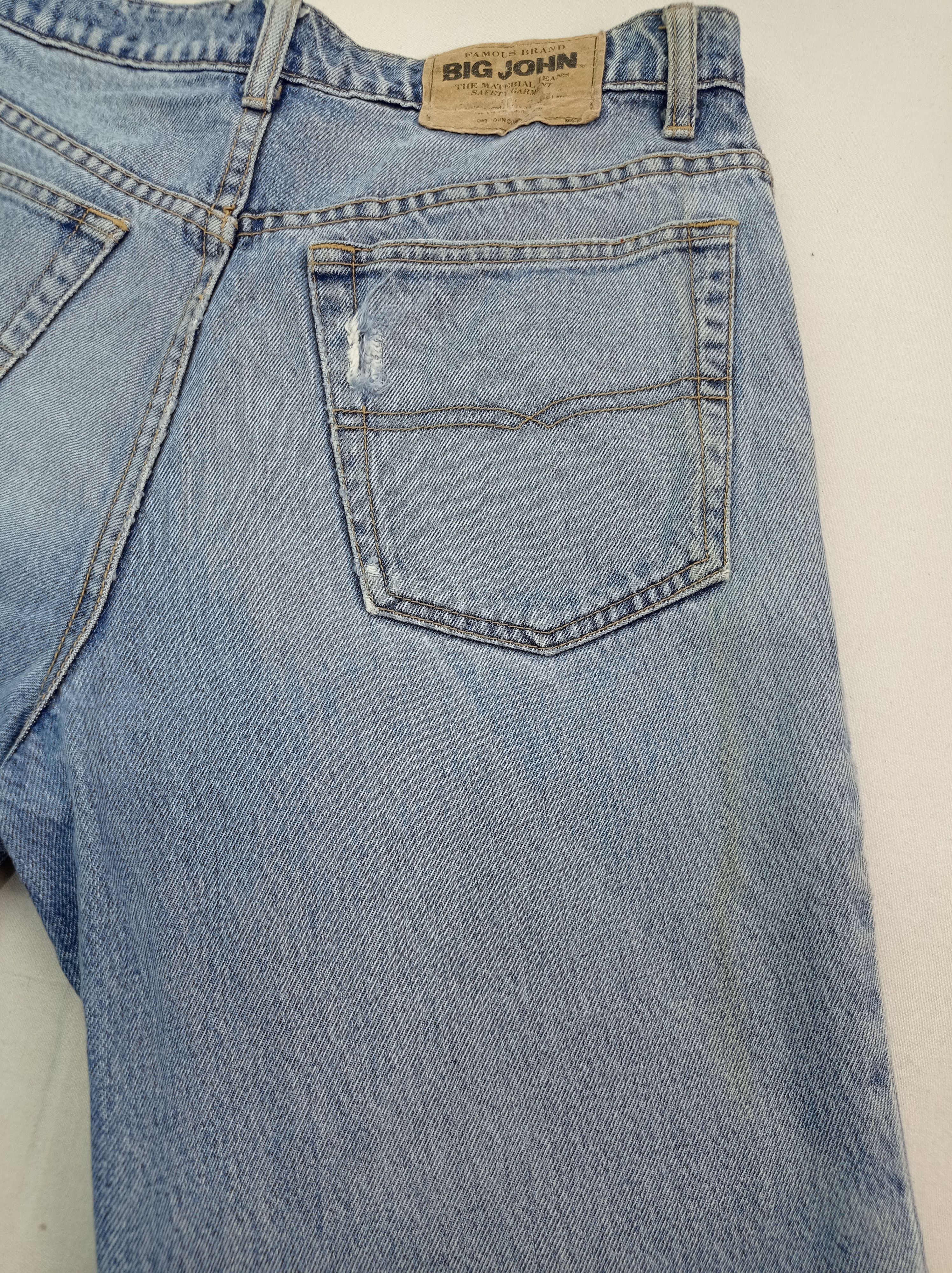 Big John Vintage Big John Distressted Denim Pants Size US 30 / EU 46 - 13 Thumbnail