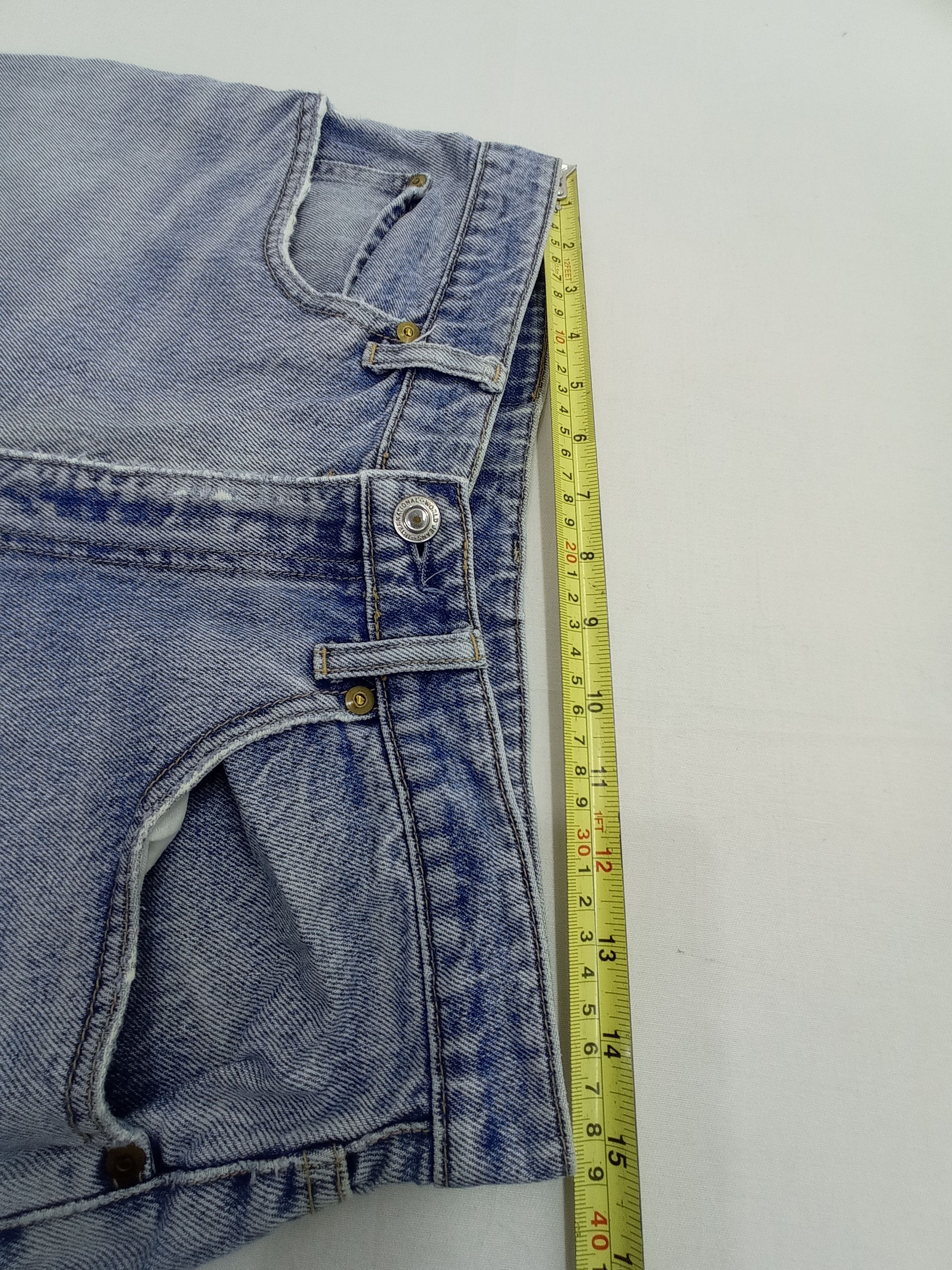 Big John Vintage Big John Distressted Denim Pants Size US 30 / EU 46 - 22 Thumbnail
