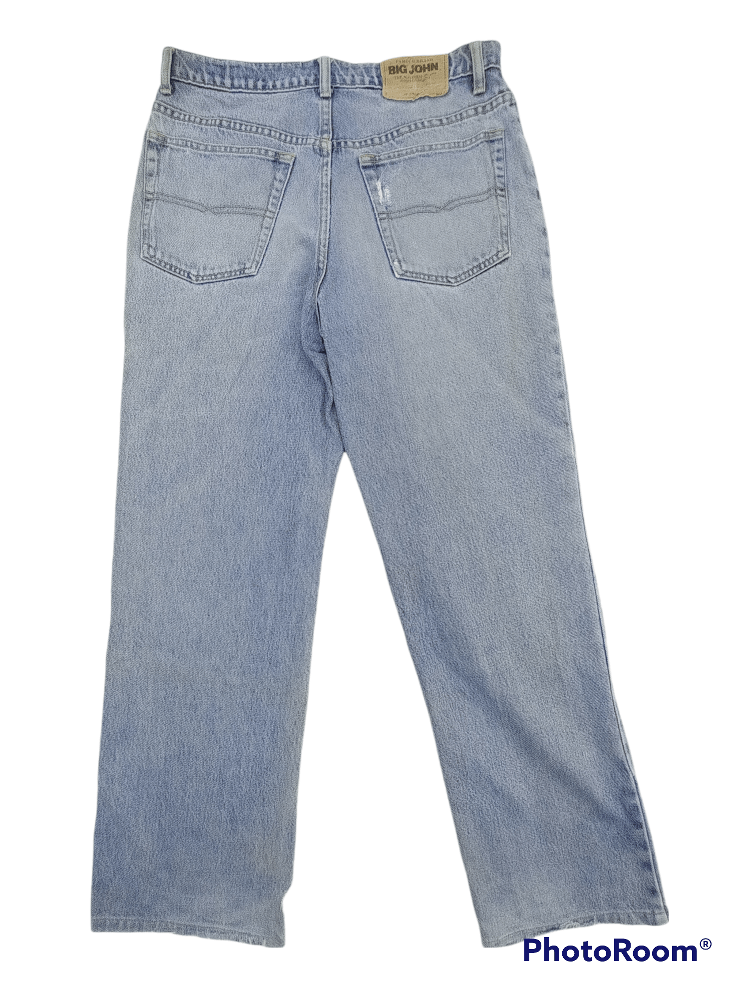 Big John Vintage Big John Distressted Denim Pants Size US 30 / EU 46 - 2 Thumbnail