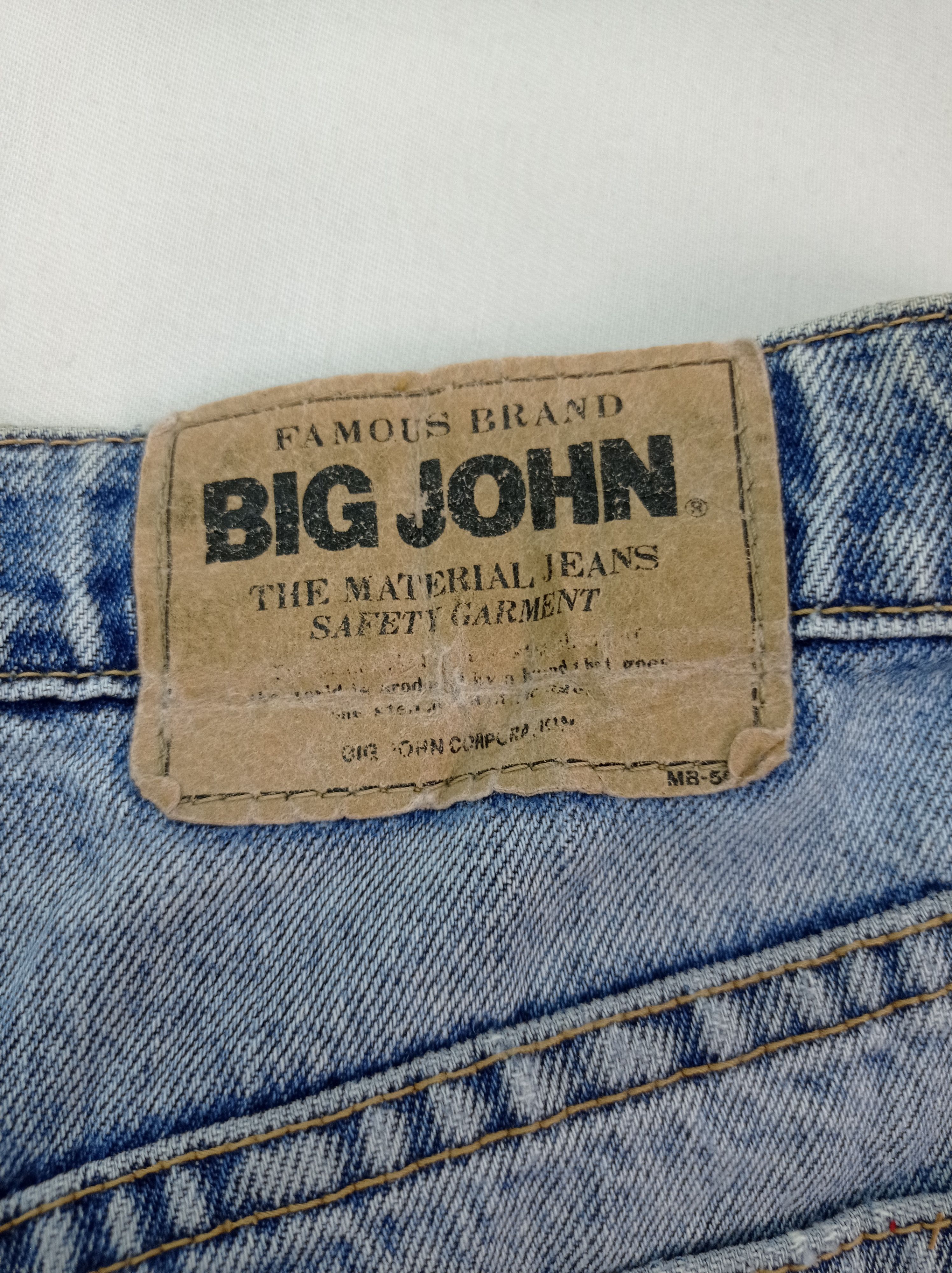 Big John Vintage Big John Distressted Denim Pants Size US 30 / EU 46 - 11 Thumbnail