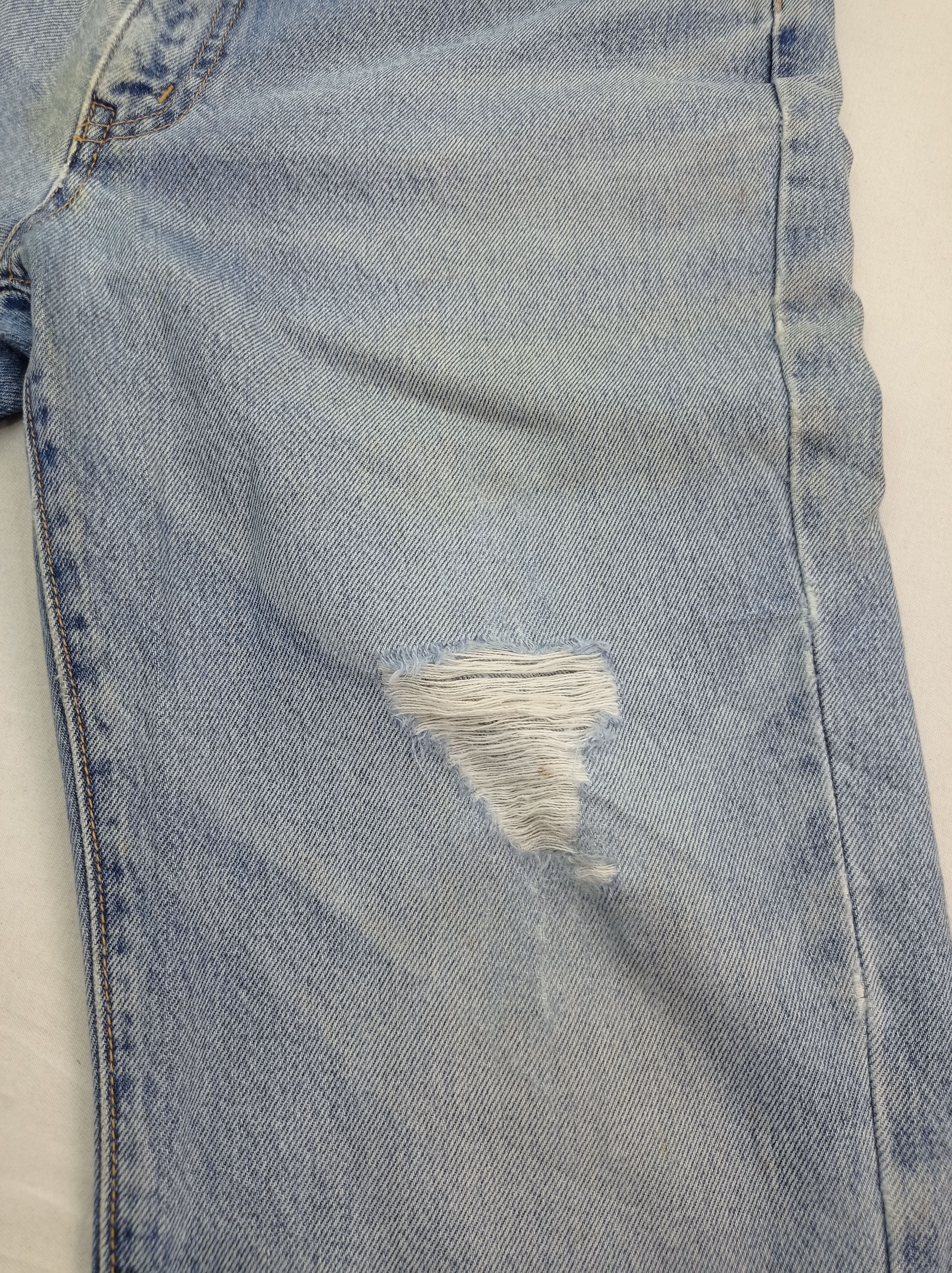 Big John Vintage Big John Distressted Denim Pants Size US 30 / EU 46 - 8 Thumbnail