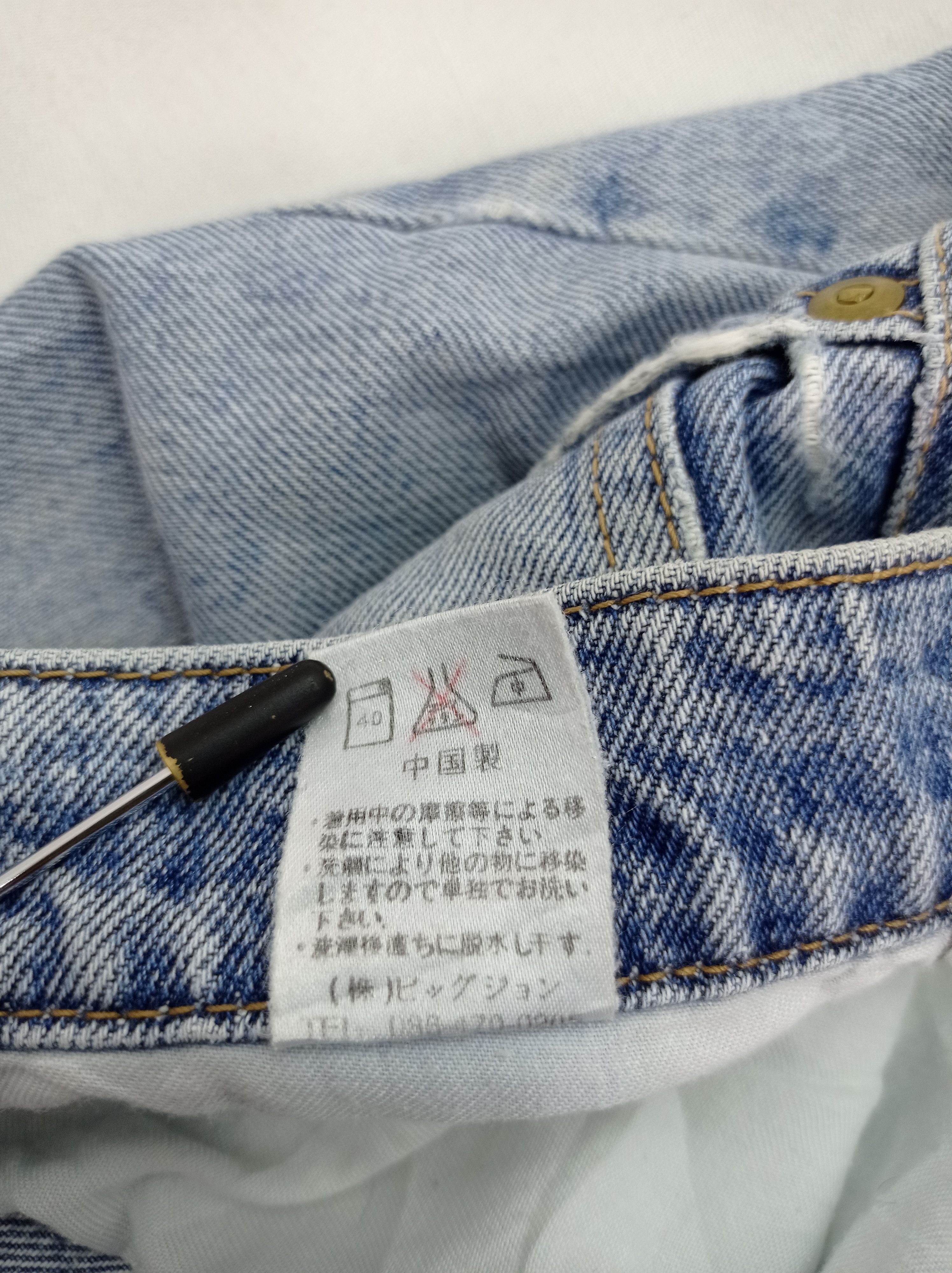 Big John Vintage Big John Distressted Denim Pants Size US 30 / EU 46 - 3 Thumbnail