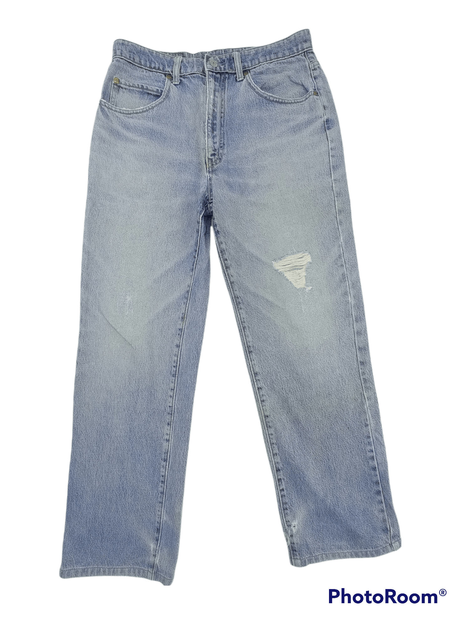 Big John Vintage Big John Distressted Denim Pants Size US 30 / EU 46 - 1 Thumbnail
