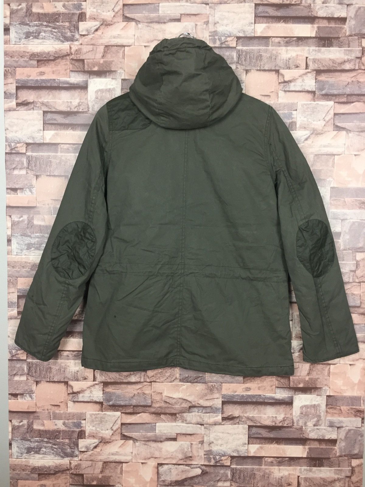 H&M H&M L.O.G.G Green Army Hoodie Jacket Size US L / EU 52-54 / 3 - 2 Thumbnail
