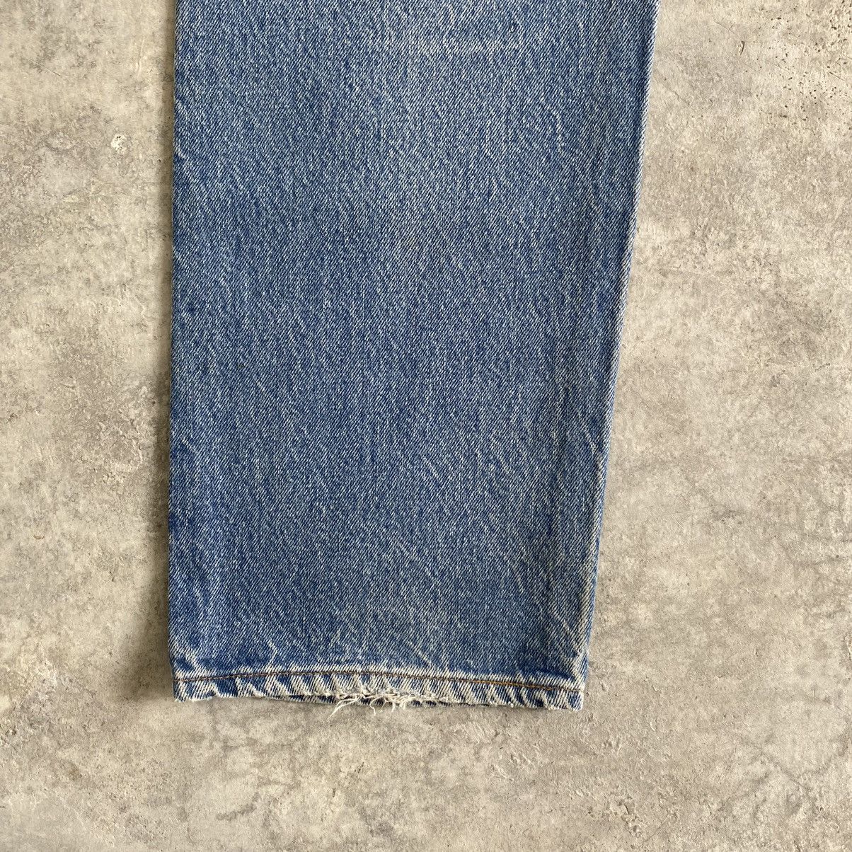 Levi's Size 32x30.5 VTG 80’s Levi's 501 Stonewashed Blue Jeans Size US 32 / EU 48 - 16 Thumbnail