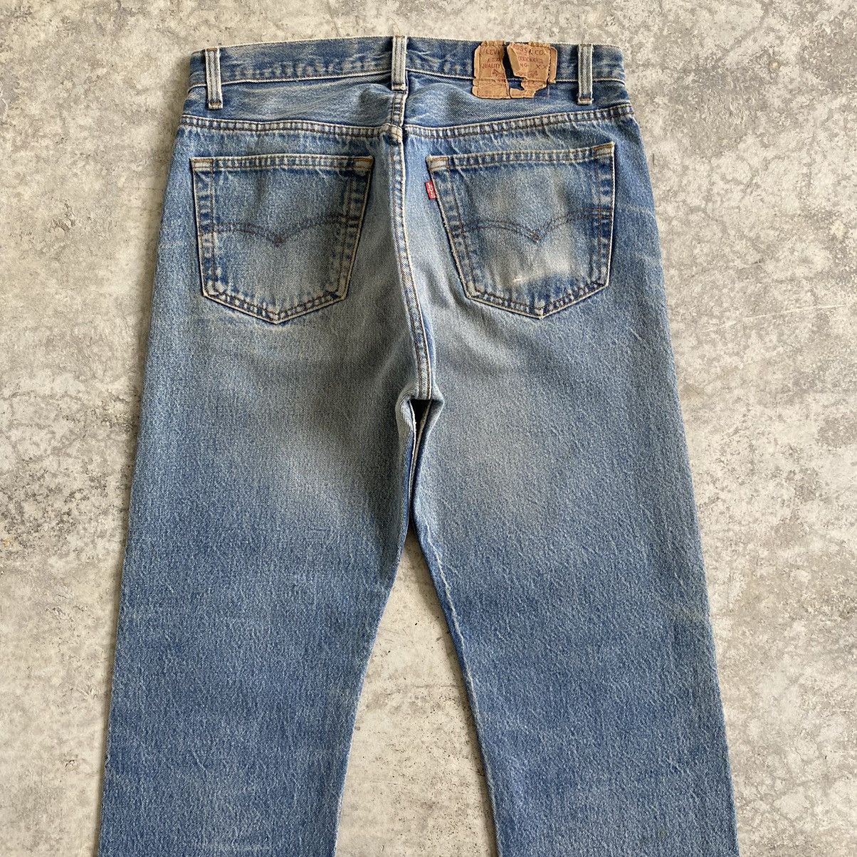 Levi's Size 32x30.5 VTG 80’s Levi's 501 Stonewashed Blue Jeans Size US 32 / EU 48 - 13 Thumbnail