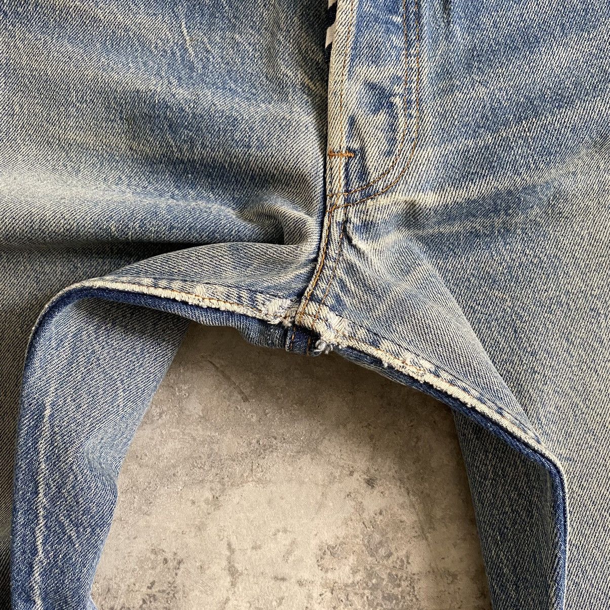 Levi's Size 32x30.5 VTG 80’s Levi's 501 Stonewashed Blue Jeans Size US 32 / EU 48 - 11 Thumbnail