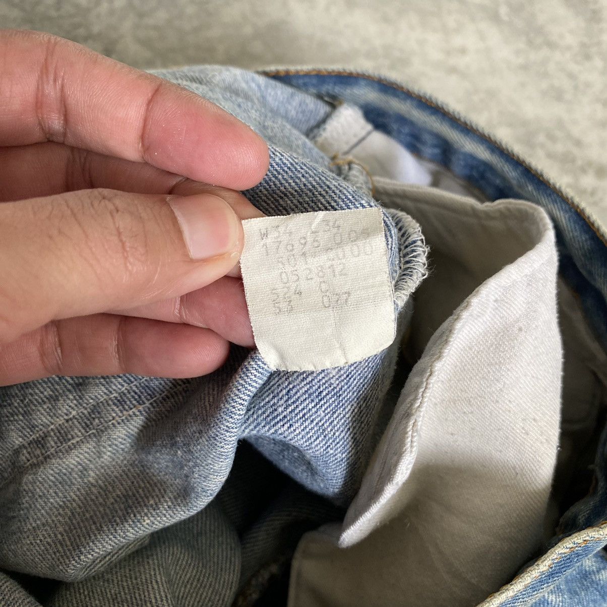 Levi's Size 32x30.5 VTG 80’s Levi's 501 Stonewashed Blue Jeans Size US 32 / EU 48 - 24 Thumbnail
