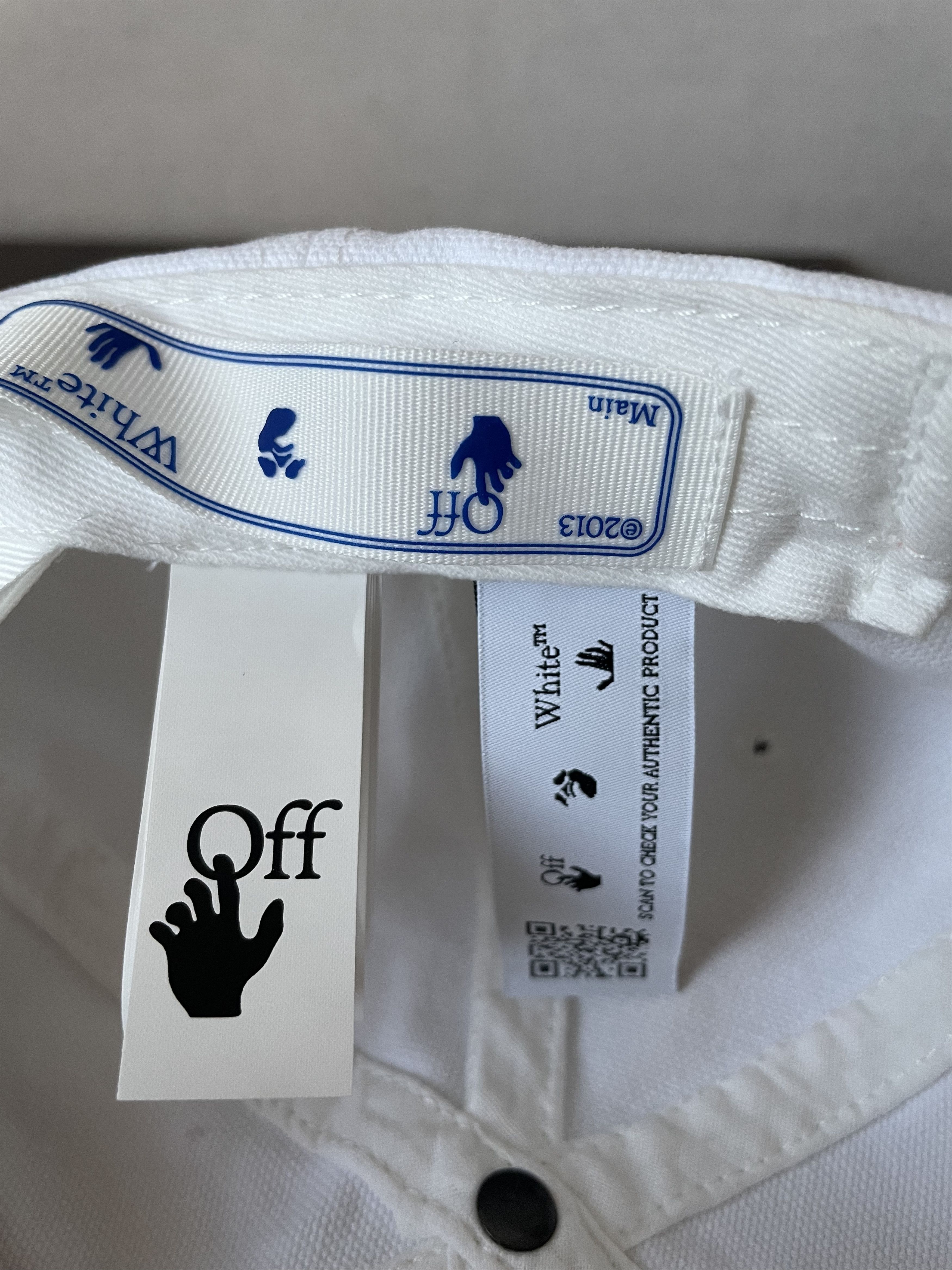 Off-White Graffiti White Cap Size ONE SIZE - 6 Thumbnail