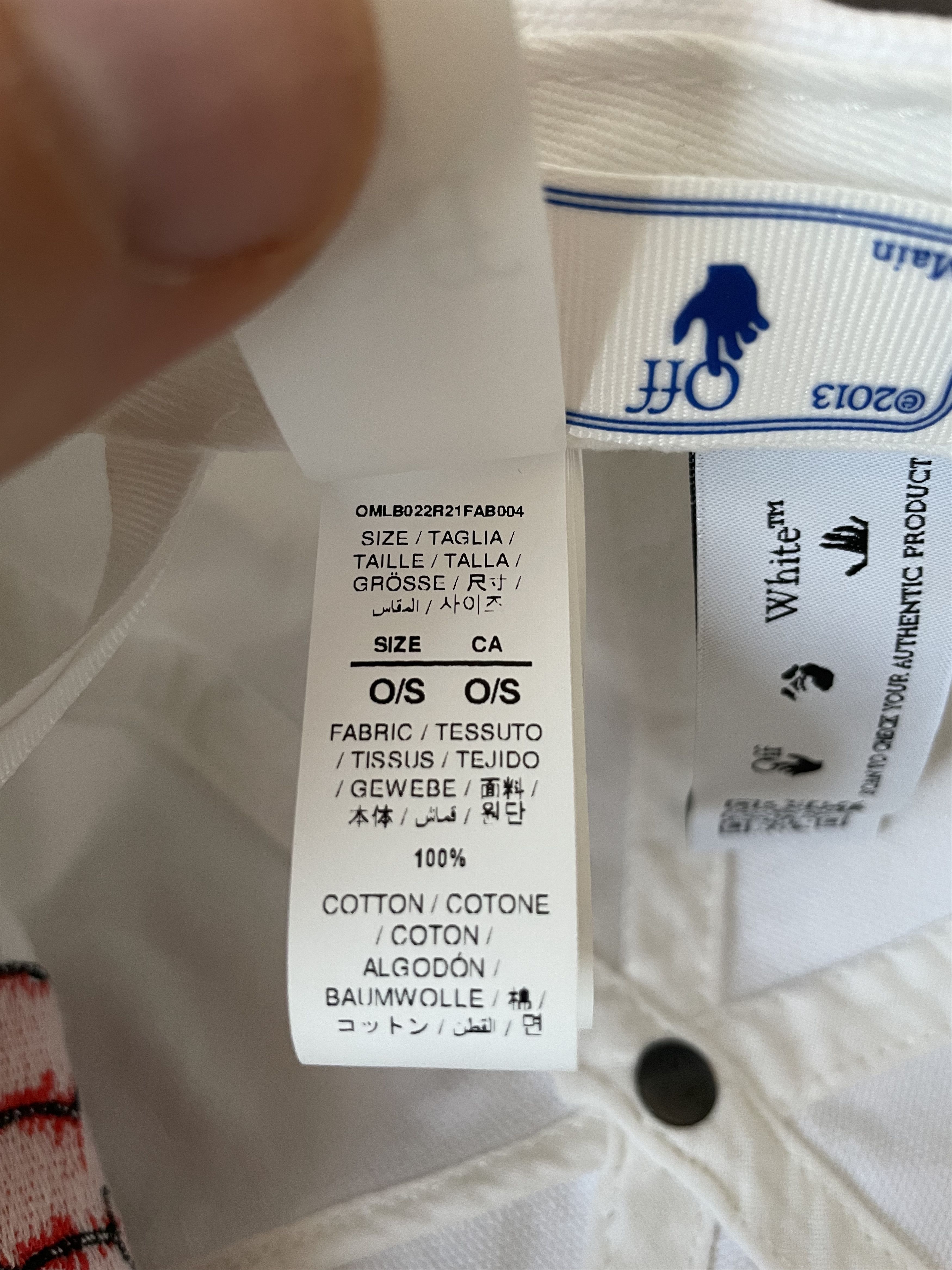 Off-White Graffiti White Cap Size ONE SIZE - 8 Thumbnail