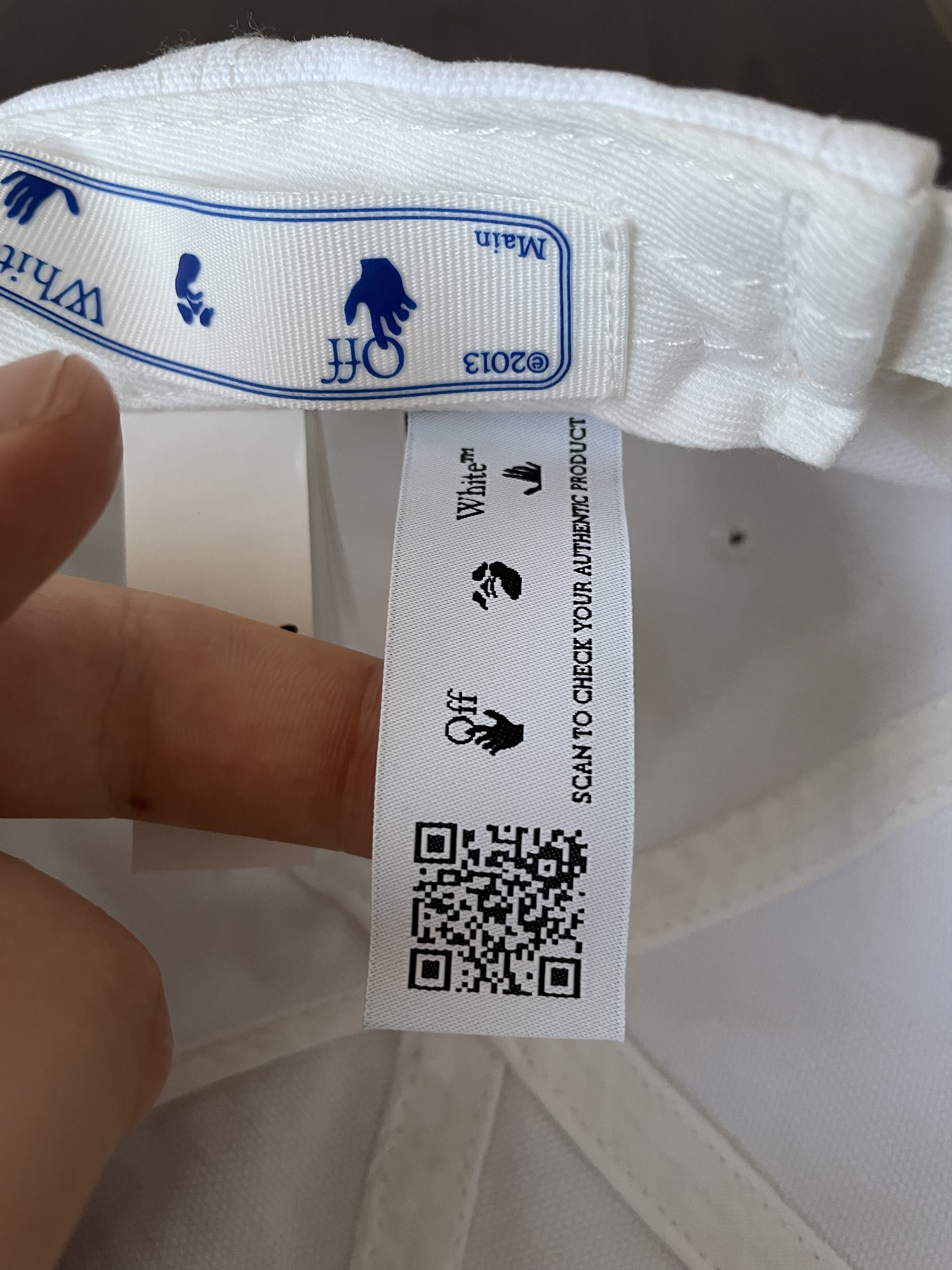 Off-White Graffiti White Cap Size ONE SIZE - 7 Thumbnail