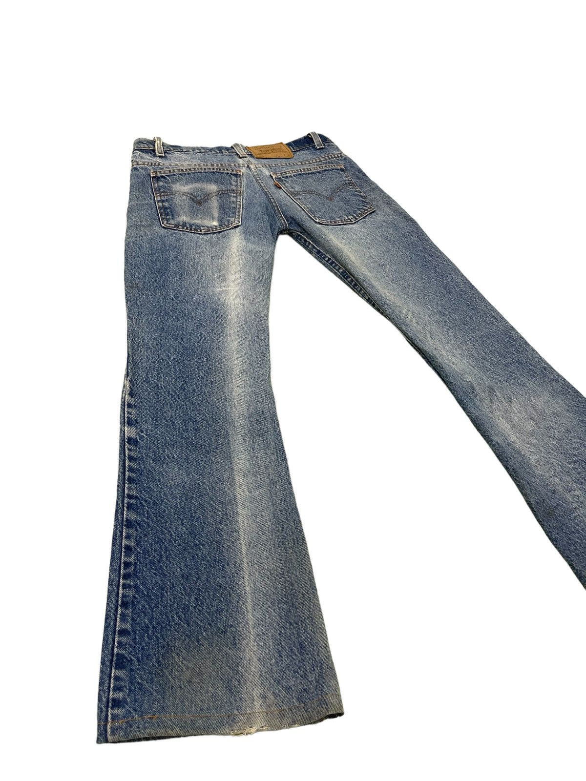 Levi's Vintage Clothing Flare Jeans 1995 Levi’s 517 USA Rebuild by Sample Japan 3🟦5 Size US 31 - 1 Thumbnail