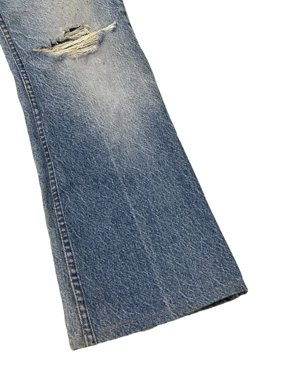 Levi's Vintage Clothing Flare Jeans 1995 Levi’s 517 USA Rebuild by Sample Japan 3🟦5 Size US 31 - 14 Thumbnail