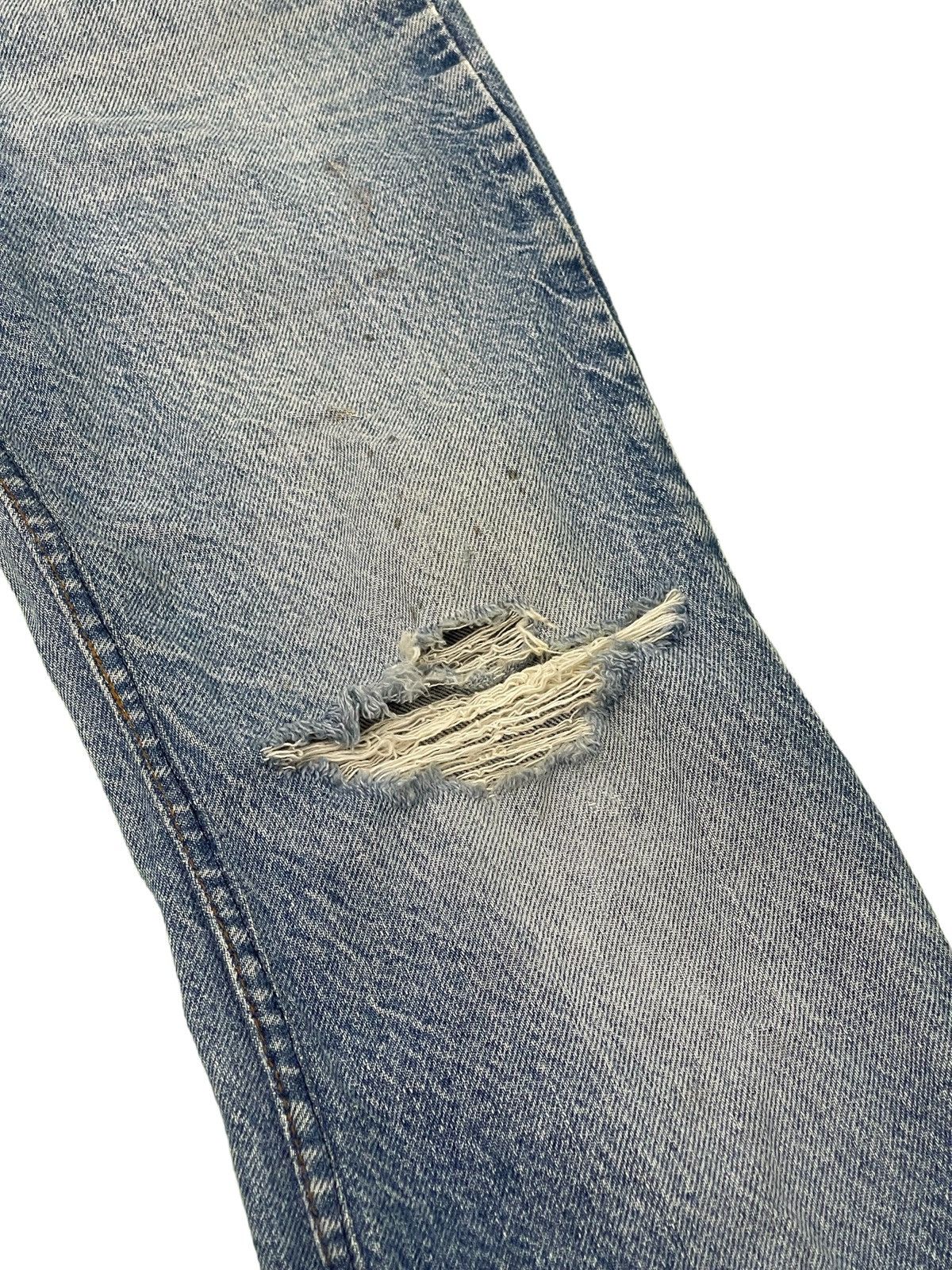 Levi's Vintage Clothing Flare Jeans 1995 Levi’s 517 USA Rebuild by Sample Japan 3🟦5 Size US 31 - 17 Thumbnail