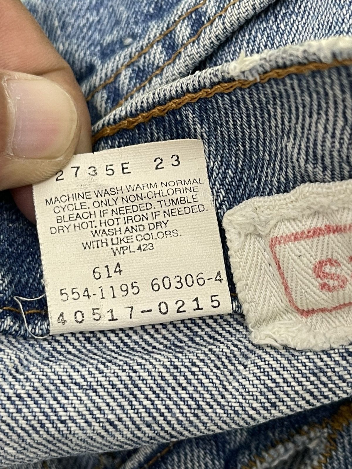 Levi's Vintage Clothing Flare Jeans 1995 Levi’s 517 USA Rebuild by Sample Japan 3🟦5 Size US 31 - 25 Thumbnail